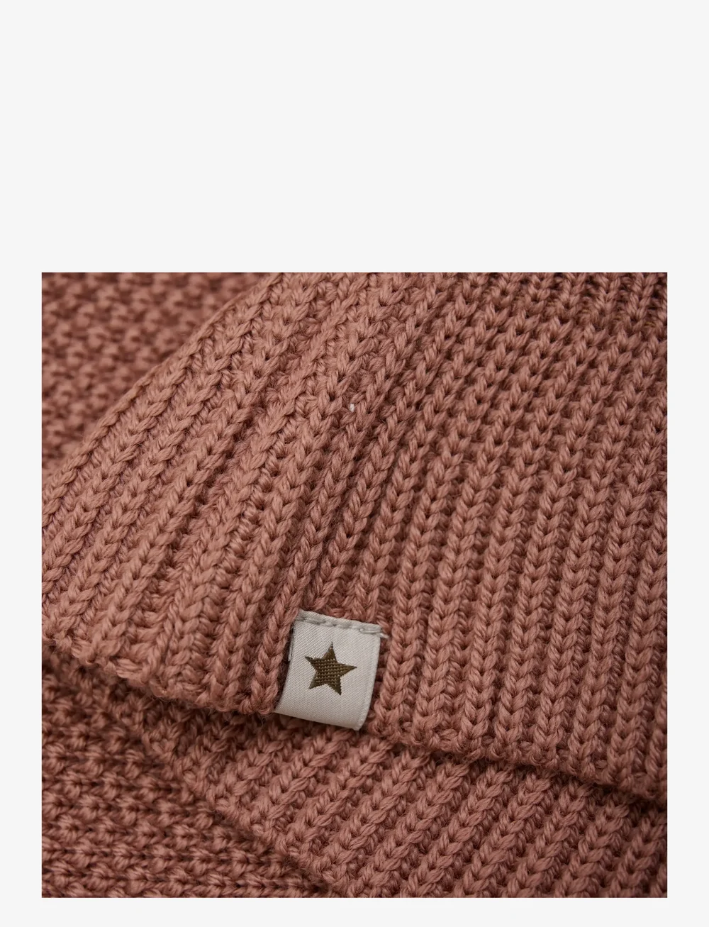 Huttelihut - Balaclava Wool Knit Windstop - huer & kasketter - burlwood - 2