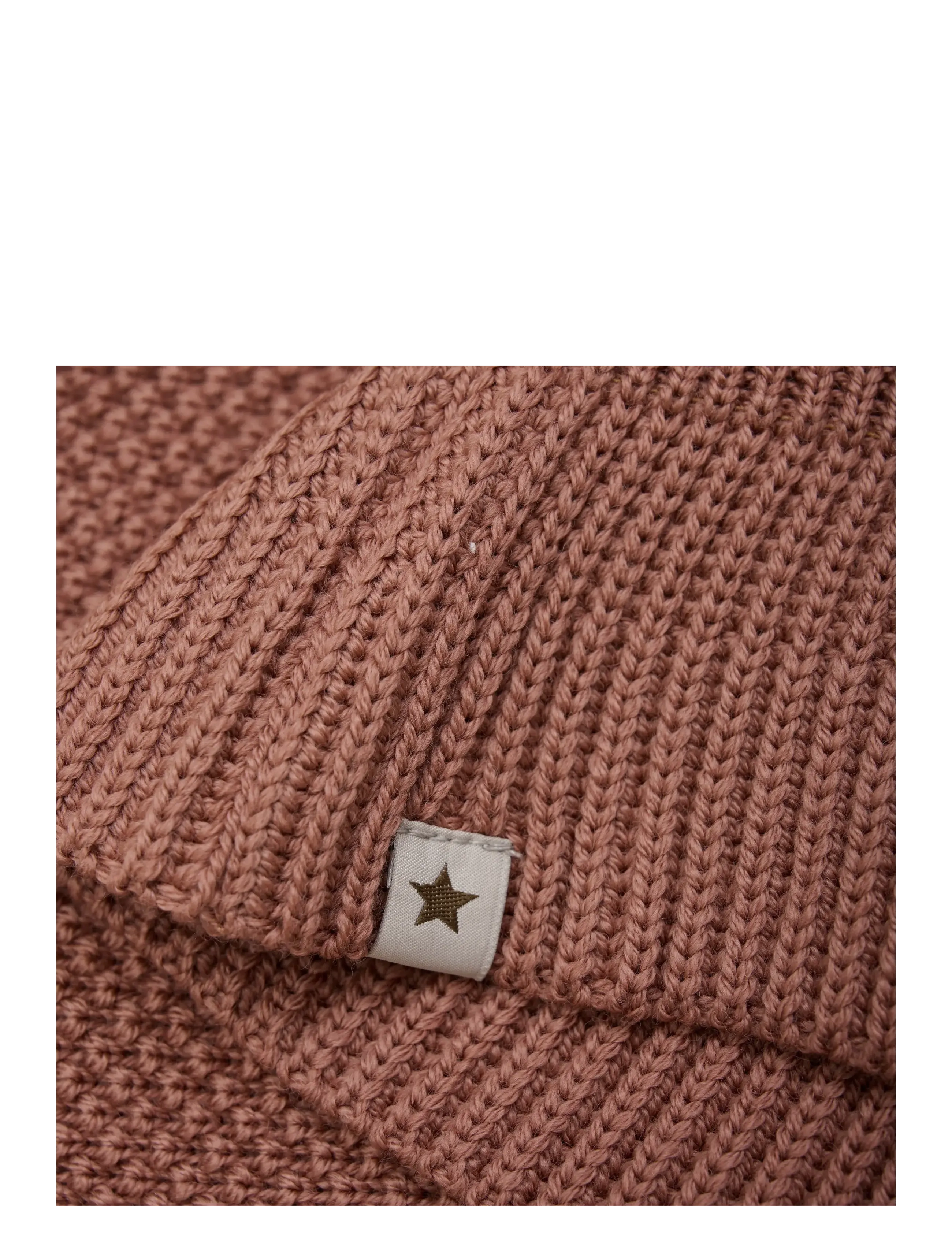 Huttelihut - Balaclava Wool Knit Windstop - mössor & kepsar - burlwood - 2