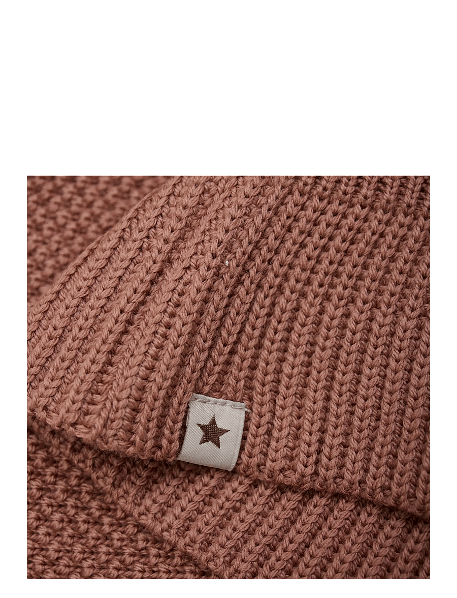 Huttelihut - Balaclava Wool Knit Windstop - mössor & kepsar - burlwood - 2