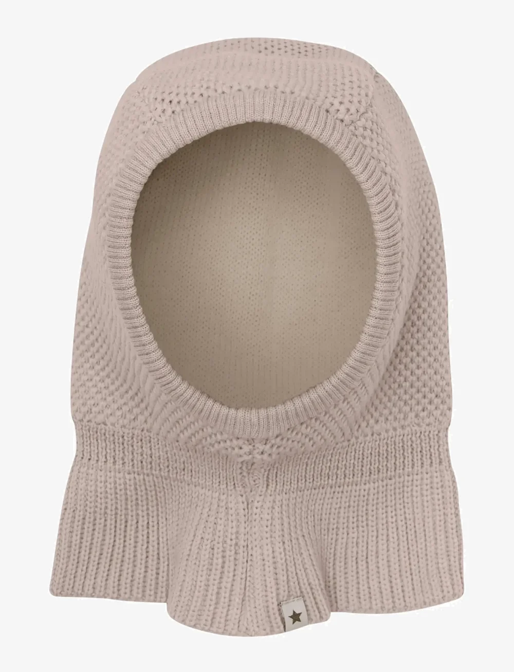 Huttelihut - Balaclava Wool Knit Windstop - hats & caps - camel melange - 1
