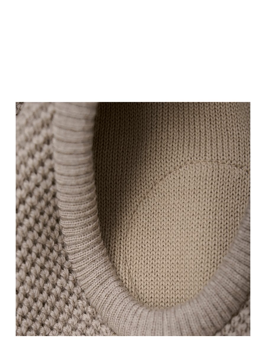 Huttelihut - Balaclava Wool Knit Windstop - mützen & caps - camel melange - 2