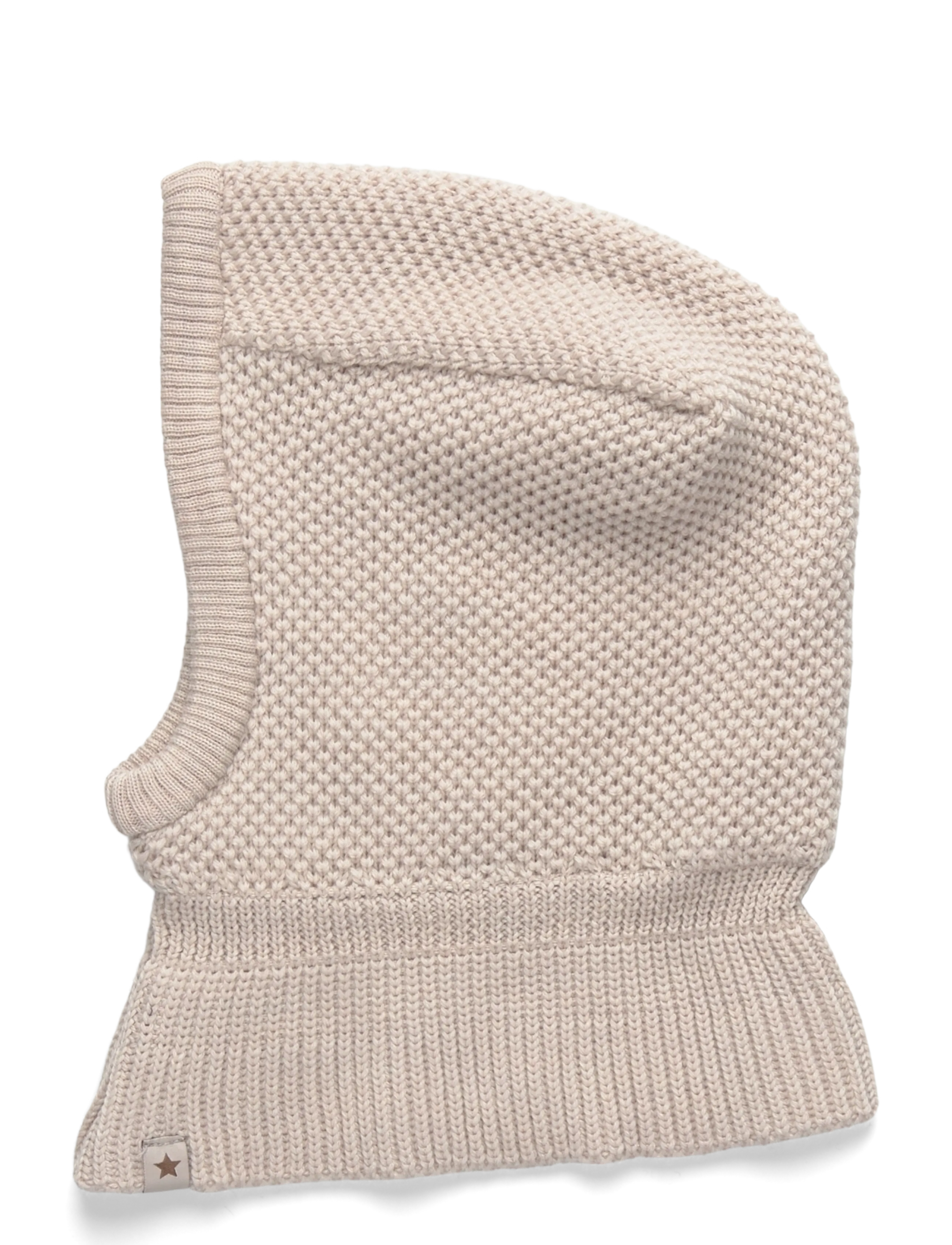 Huttelihut - Balaclava Wool Knit Windstop - laveste priser - sand melange - 1