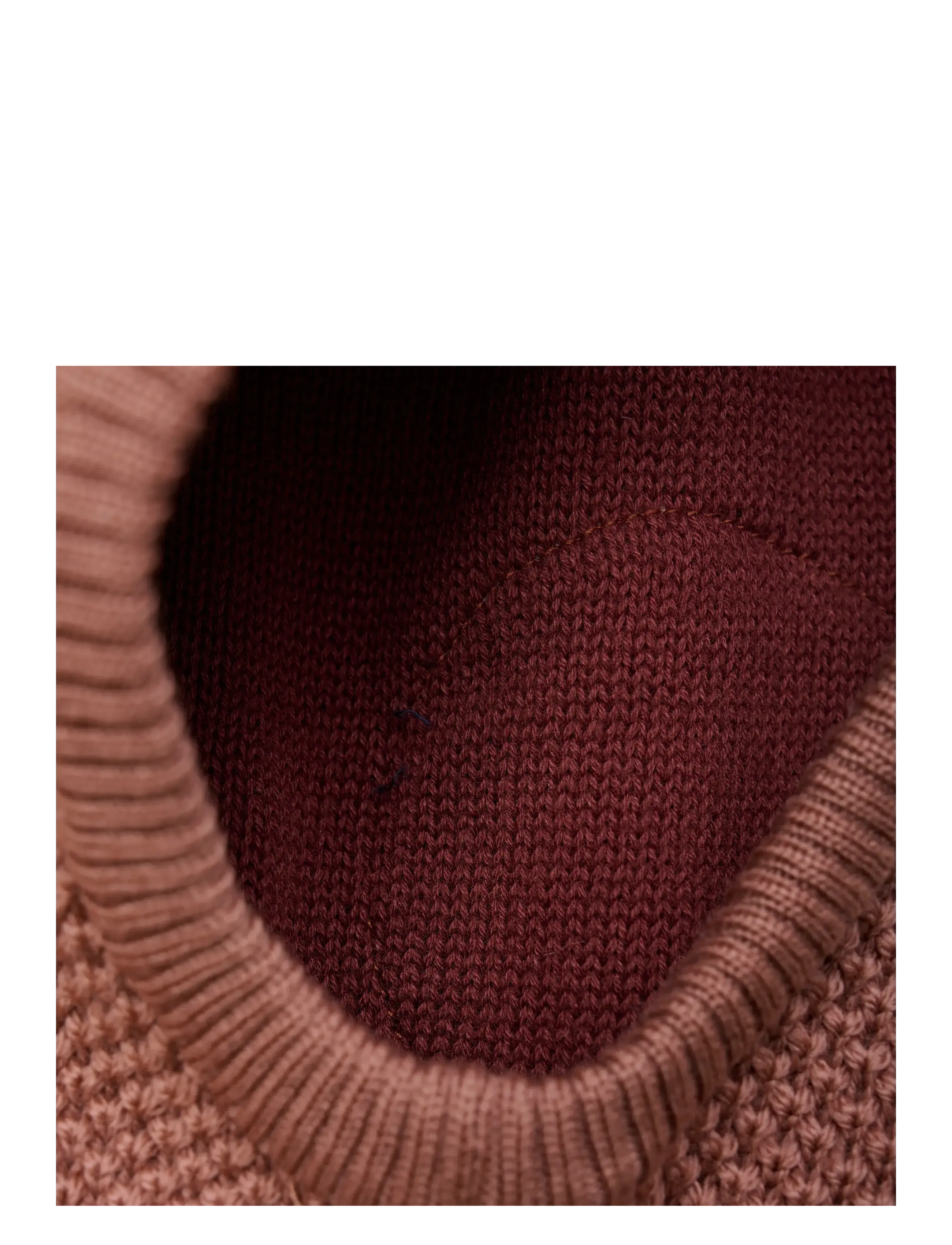 Huttelihut - Balaclava Windstop Pompoms - burlwood - 2