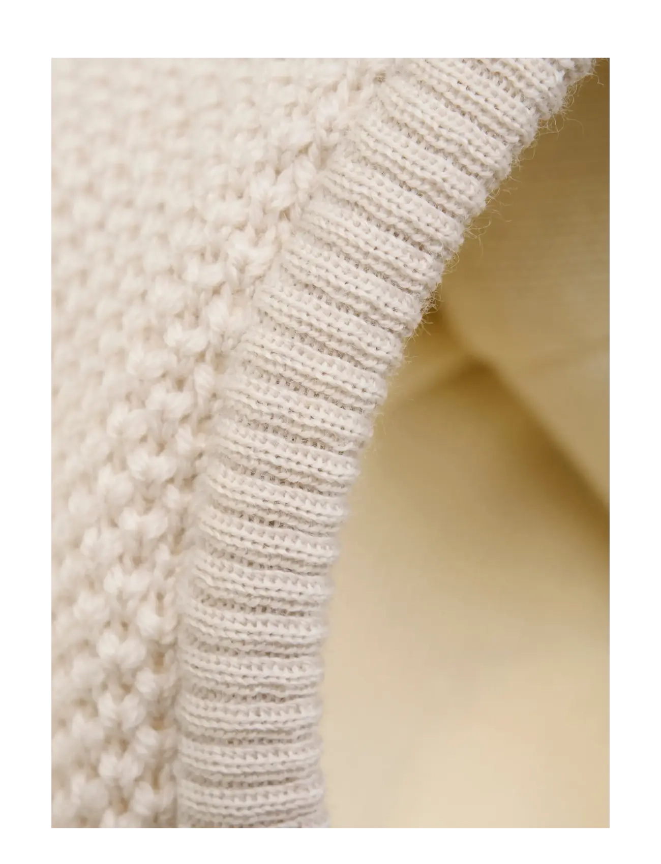 Huttelihut - Balaclava Windstop Pompoms - sand melange - 2
