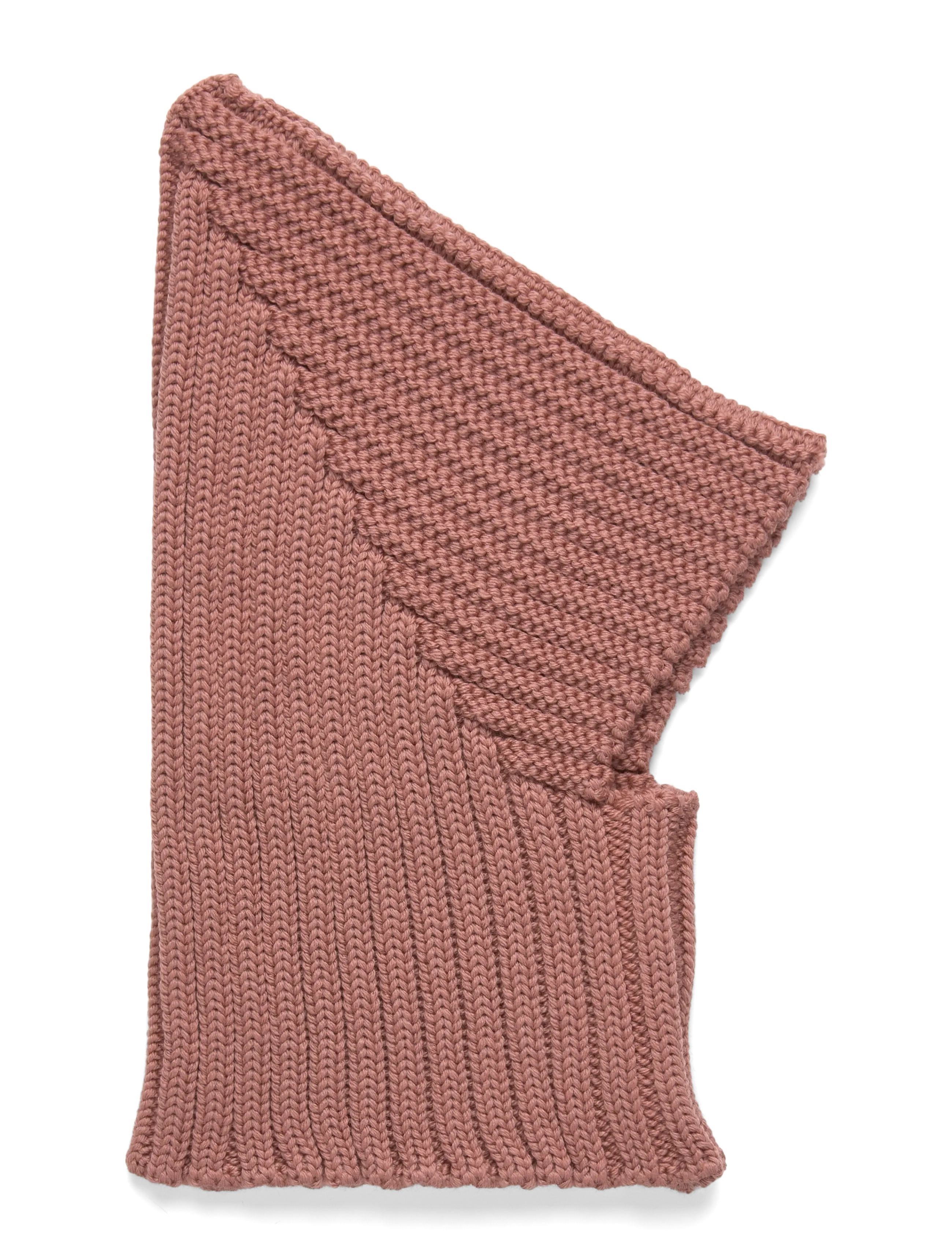 Huttelihut - Balaclava Pixie Wool Knit - zubehör - burlwood - 1
