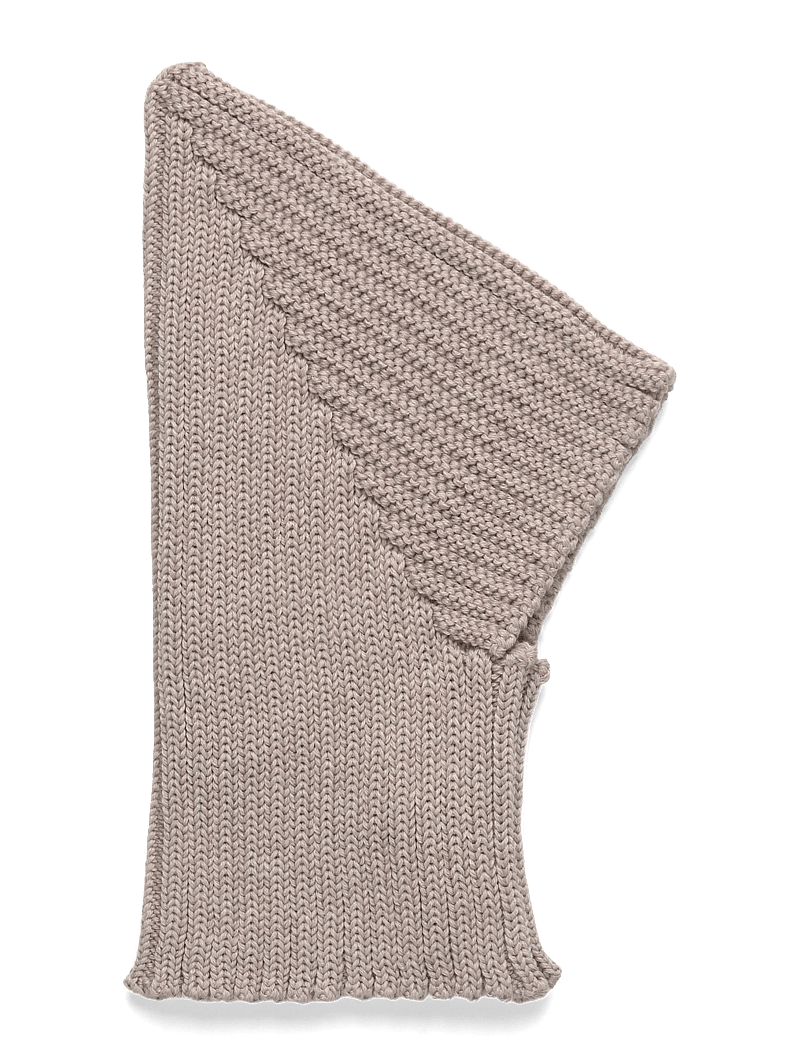 Huttelihut - Balaclava Pixie Wool Knit - vinter tilbehør - camel melange - 1