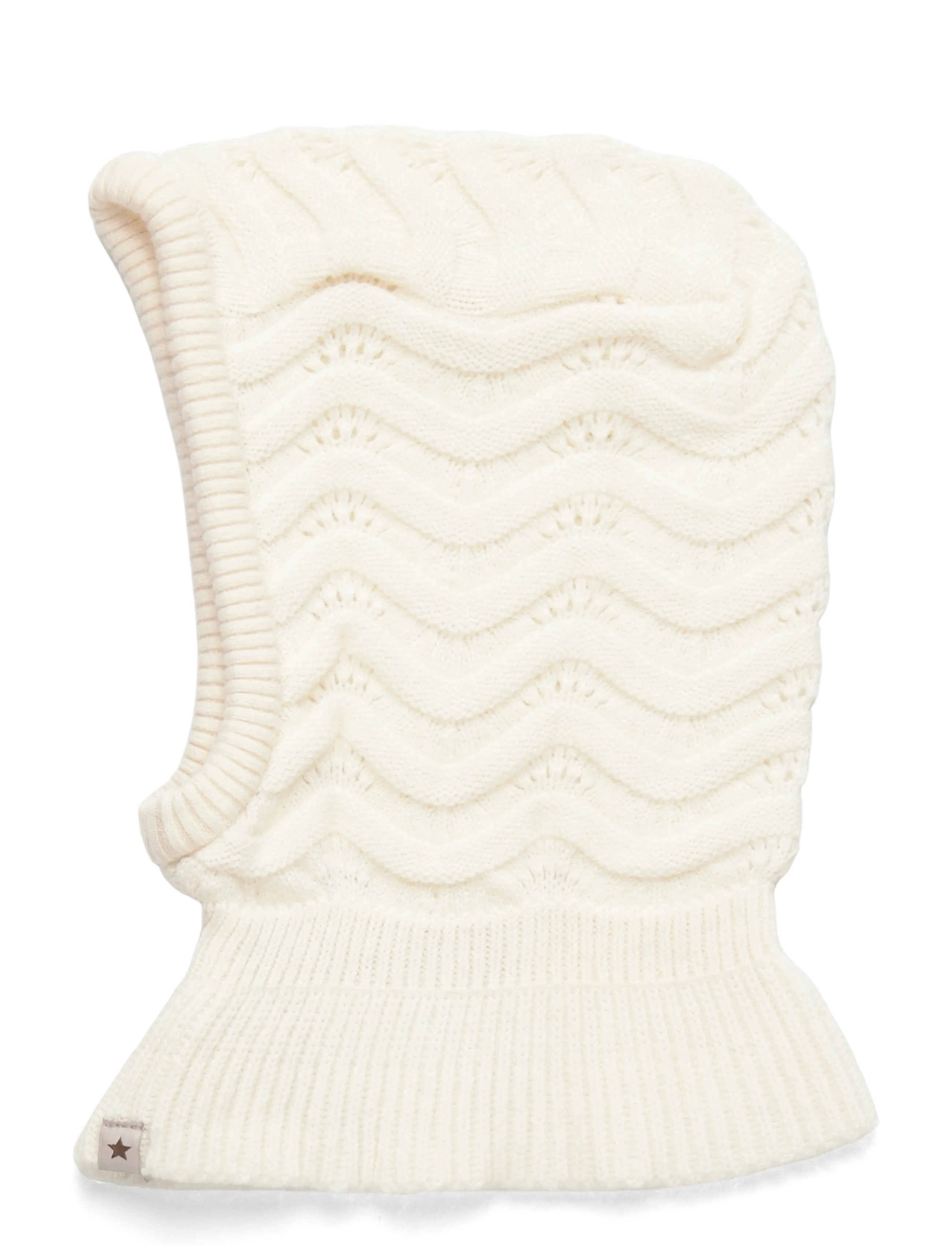 Huttelihut Balaclava Wool Knit - Back to school - OFF-WHITE / cream