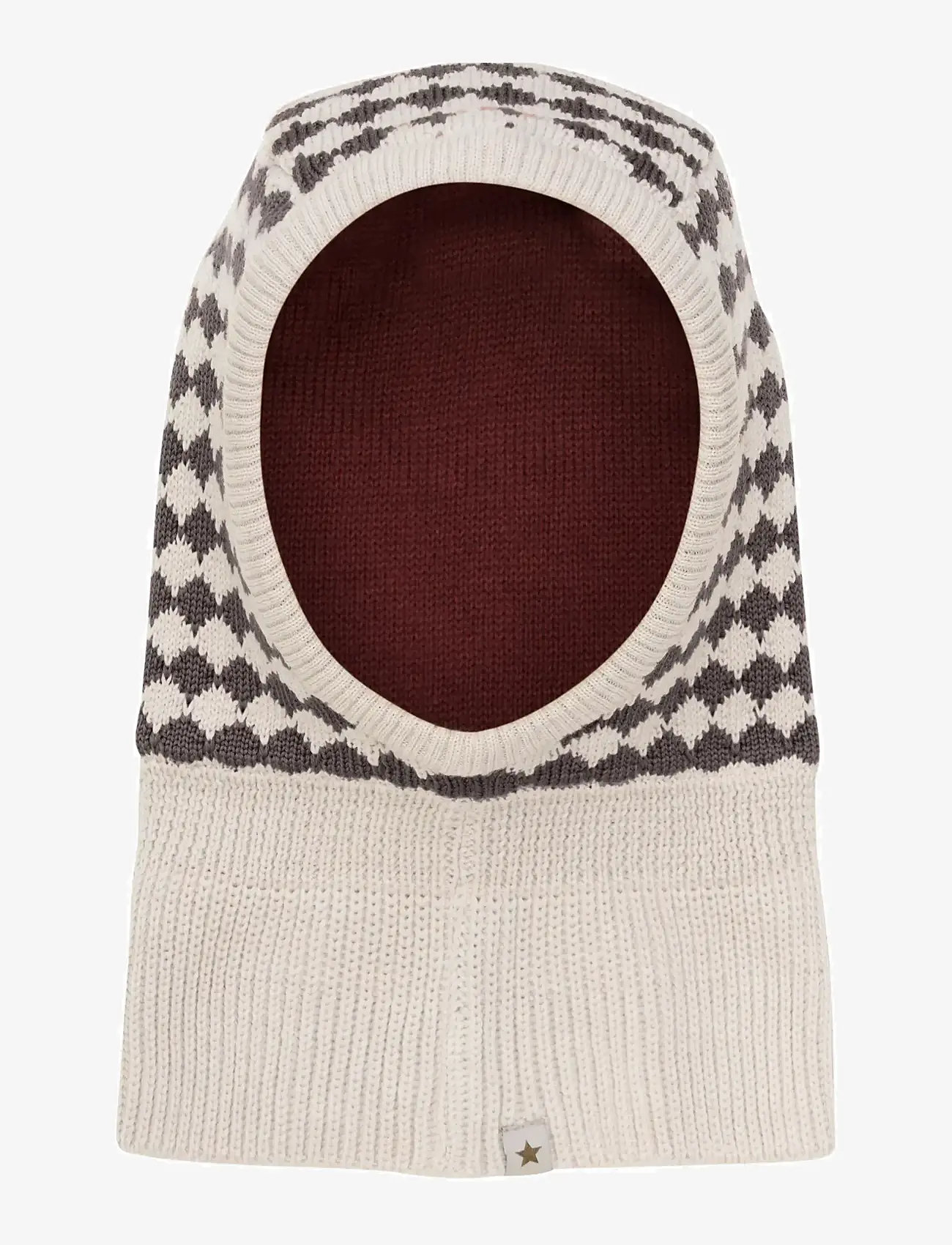 Huttelihut - Balaclava Wool Knit Windstop - brown melange - 1