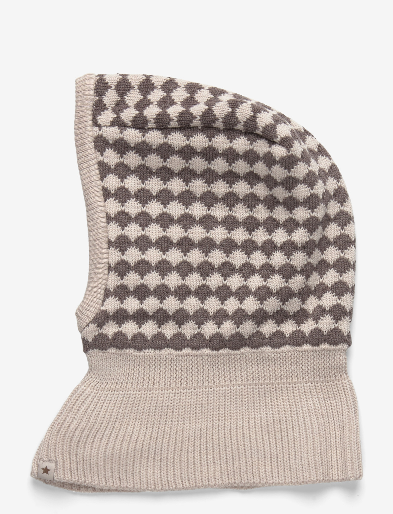 Huttelihut - Balaclava Wool Knit Windstop - brown melange - 2