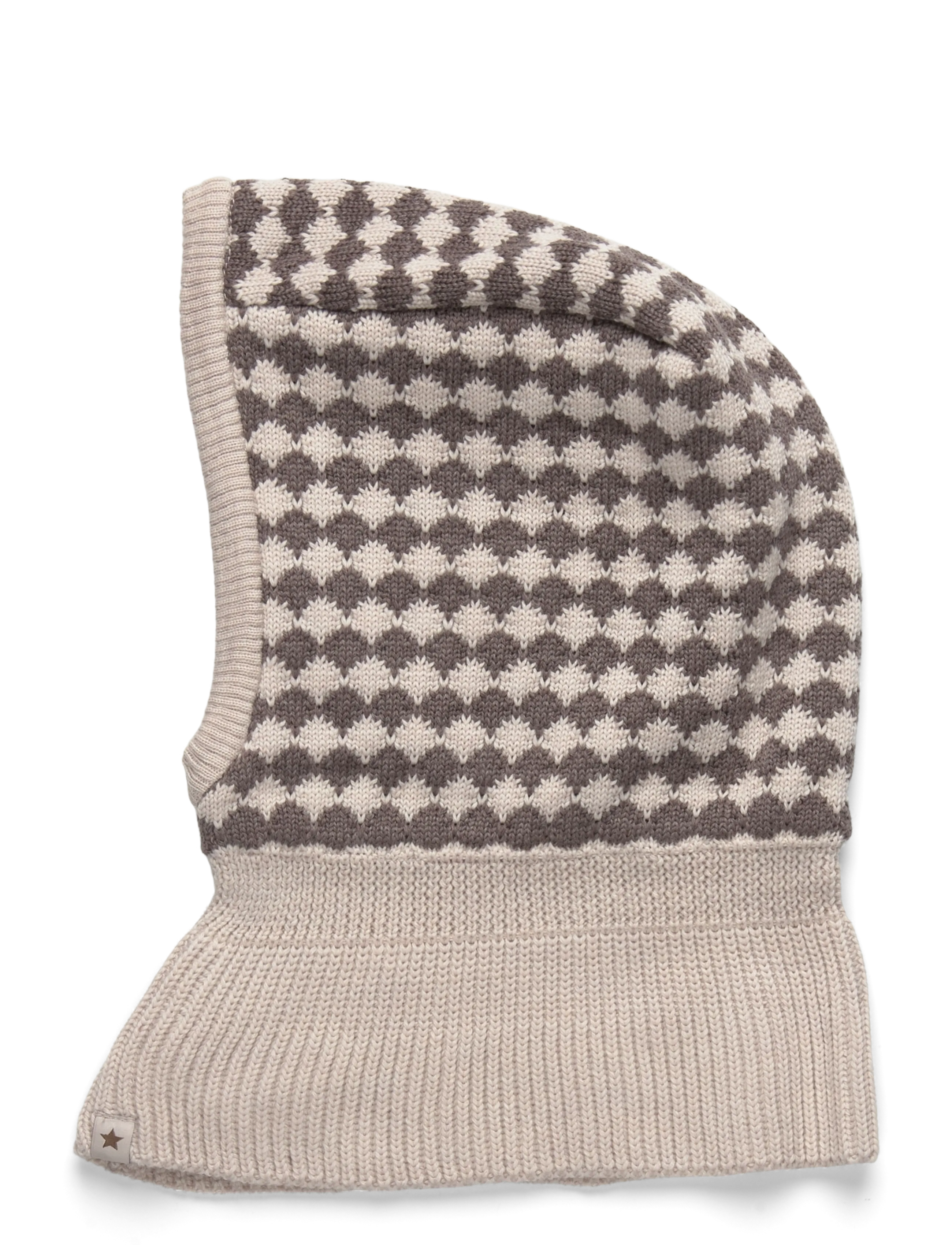 Huttelihut - Balaclava Wool Knit Windstop - brown melange - 2