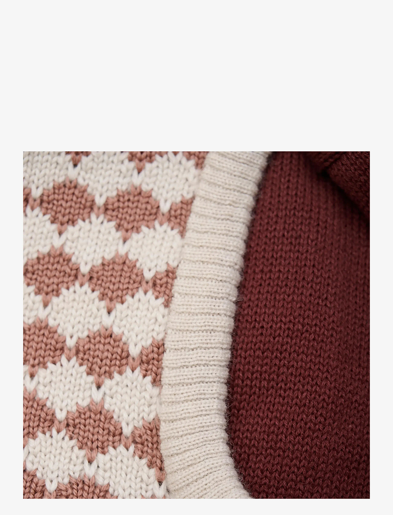 Huttelihut - Balaclava Wool Knit Windstop - burlwood - 2