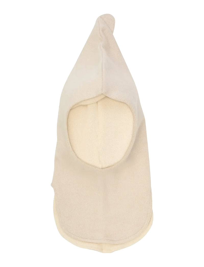 Huttelihut - Balaclava Wool Knit Windstop - mössor & kepsar - sand melange - 1