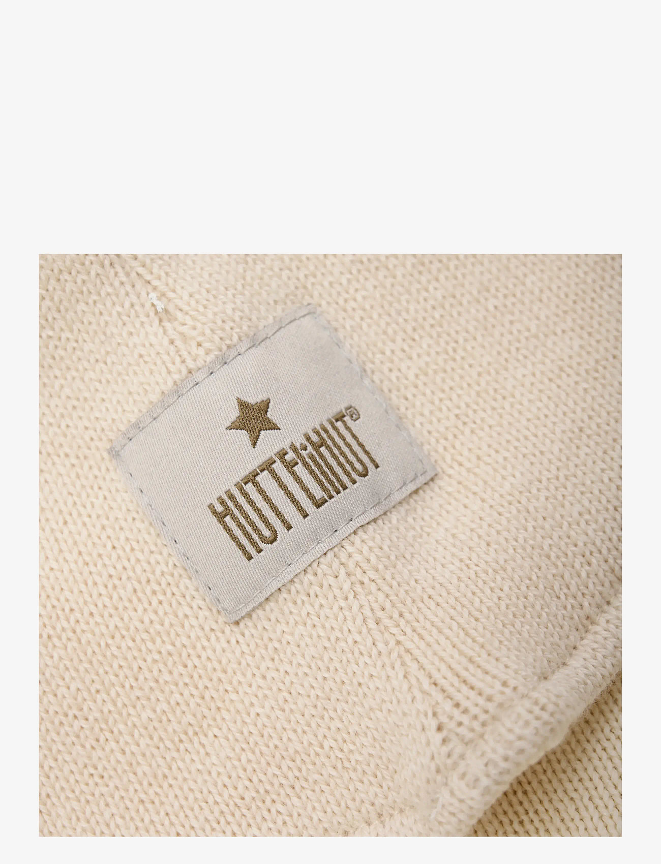 Huttelihut - Balaclava Wool Knit Windstop - mütsid ja nokamütsid - sand melange - 2