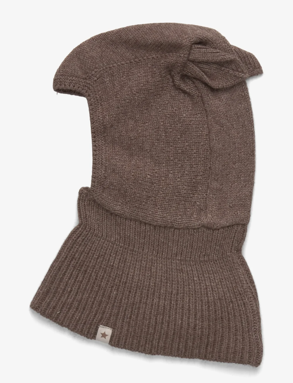 Huttelihut - Balaclava Ears Wool Knit - winteraccessoires - brown melange - 1