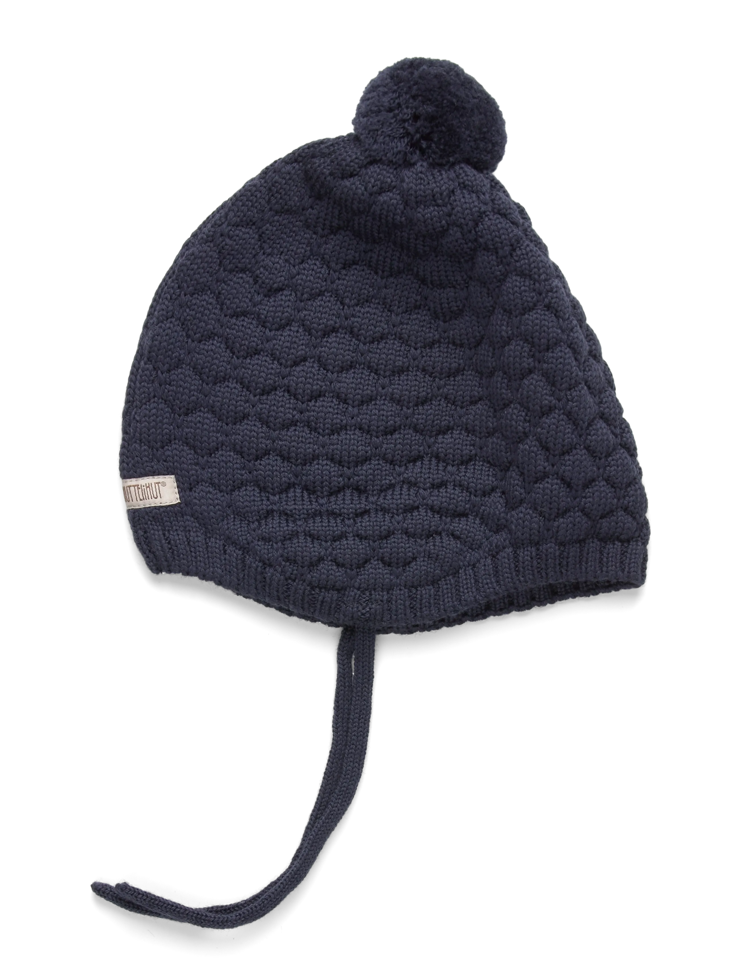 Huttelihut - Bonnet Wool Knit Pompom - accessories - overture - 1