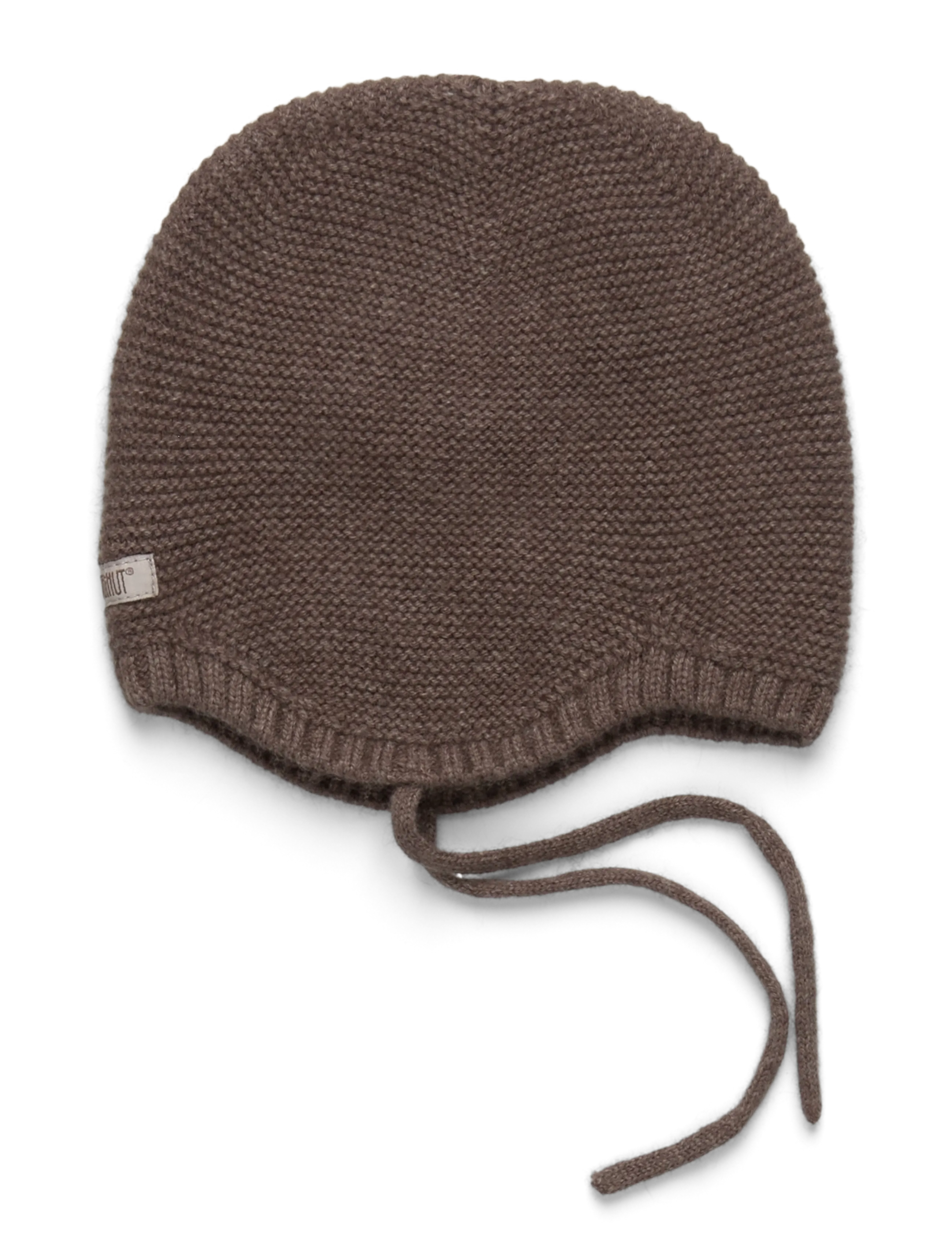 Bonnet Wool Knit - BROWN MELANGE