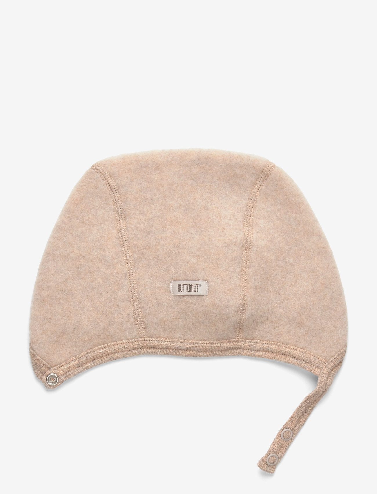 Huttelihut - Bonnet Wool Fleece - babyhuer - camel melange - 1