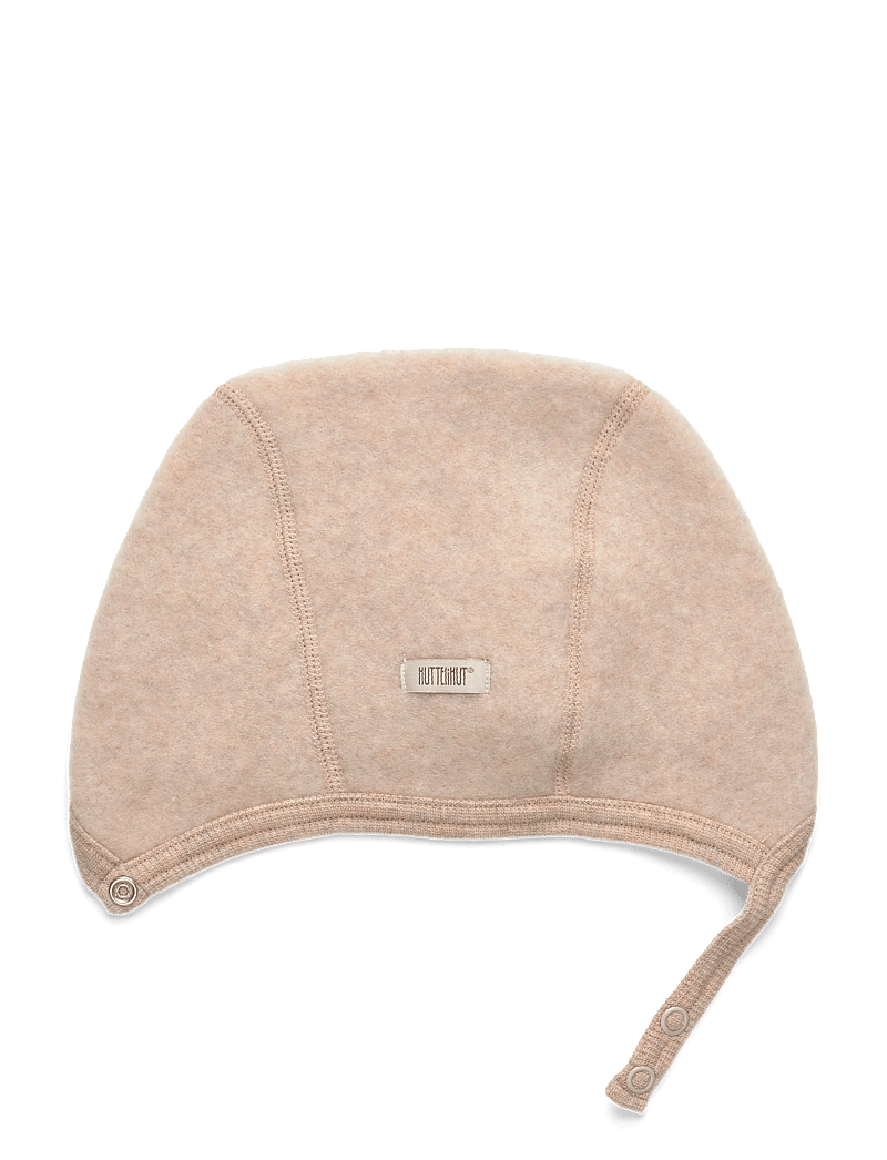 Huttelihut - Bonnet Wool Fleece - babyhuer - camel melange - 1
