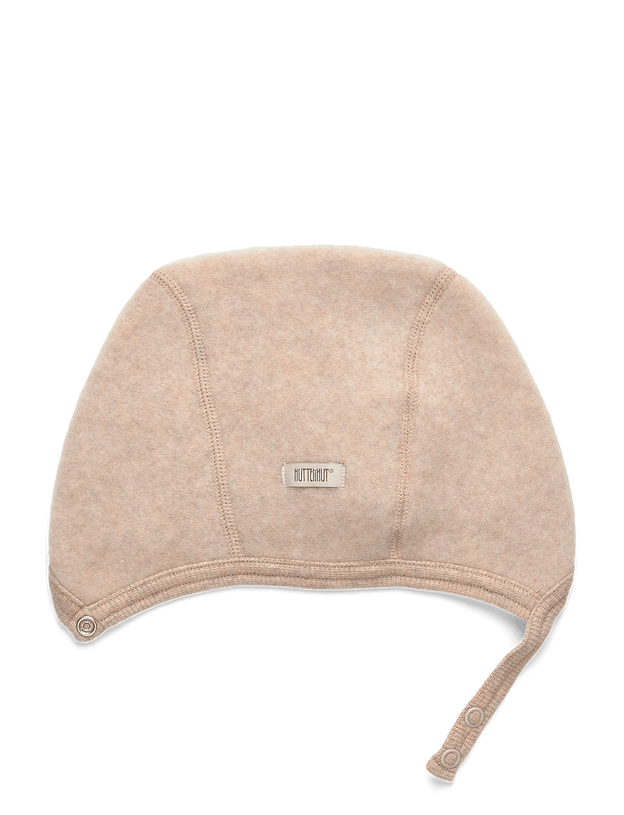 Huttelihut - Bonnet Wool Fleece - babymützen - camel melange - 1