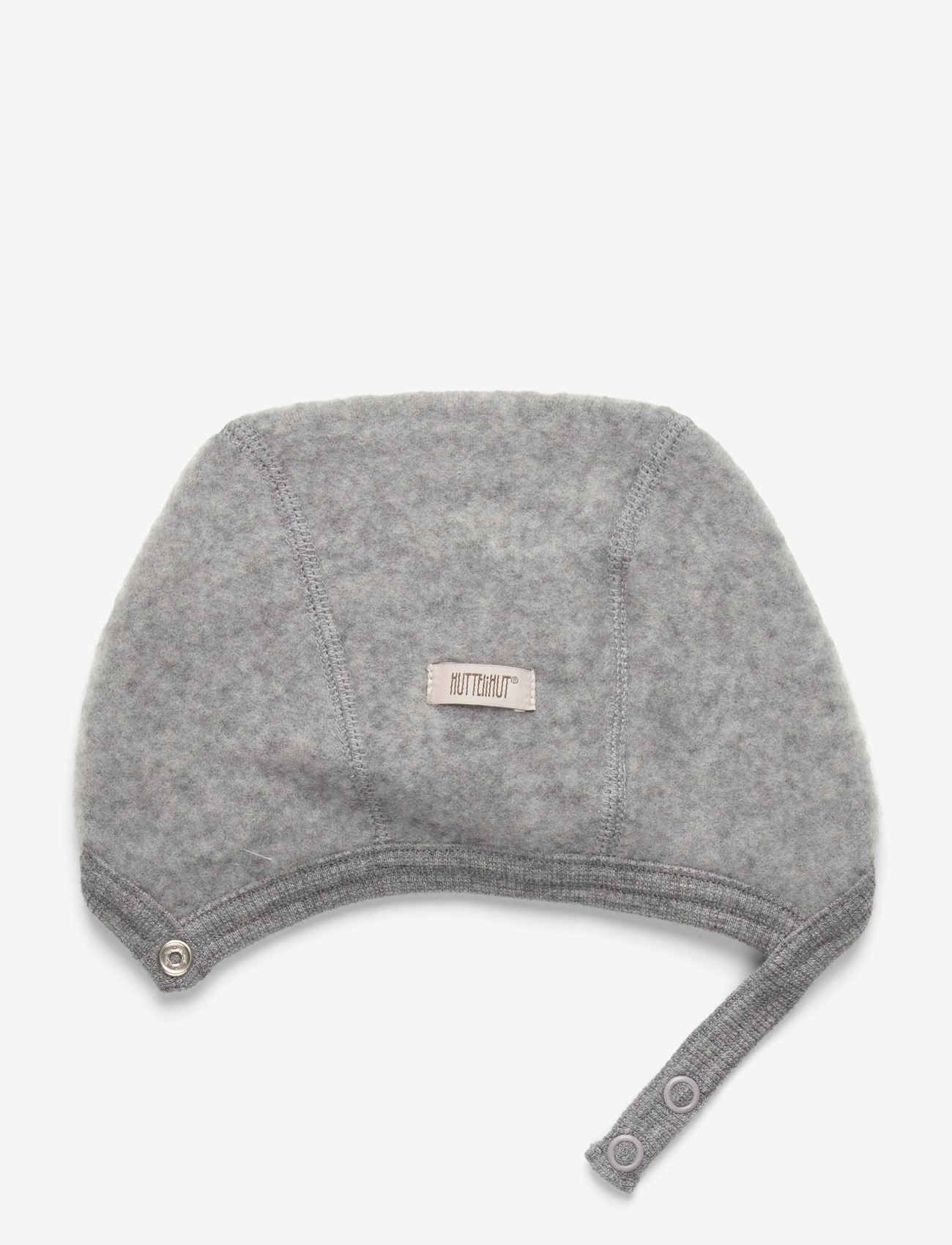 Huttelihut - Bonnet Wool Fleece - beebimütsid - medium grey melange - 1