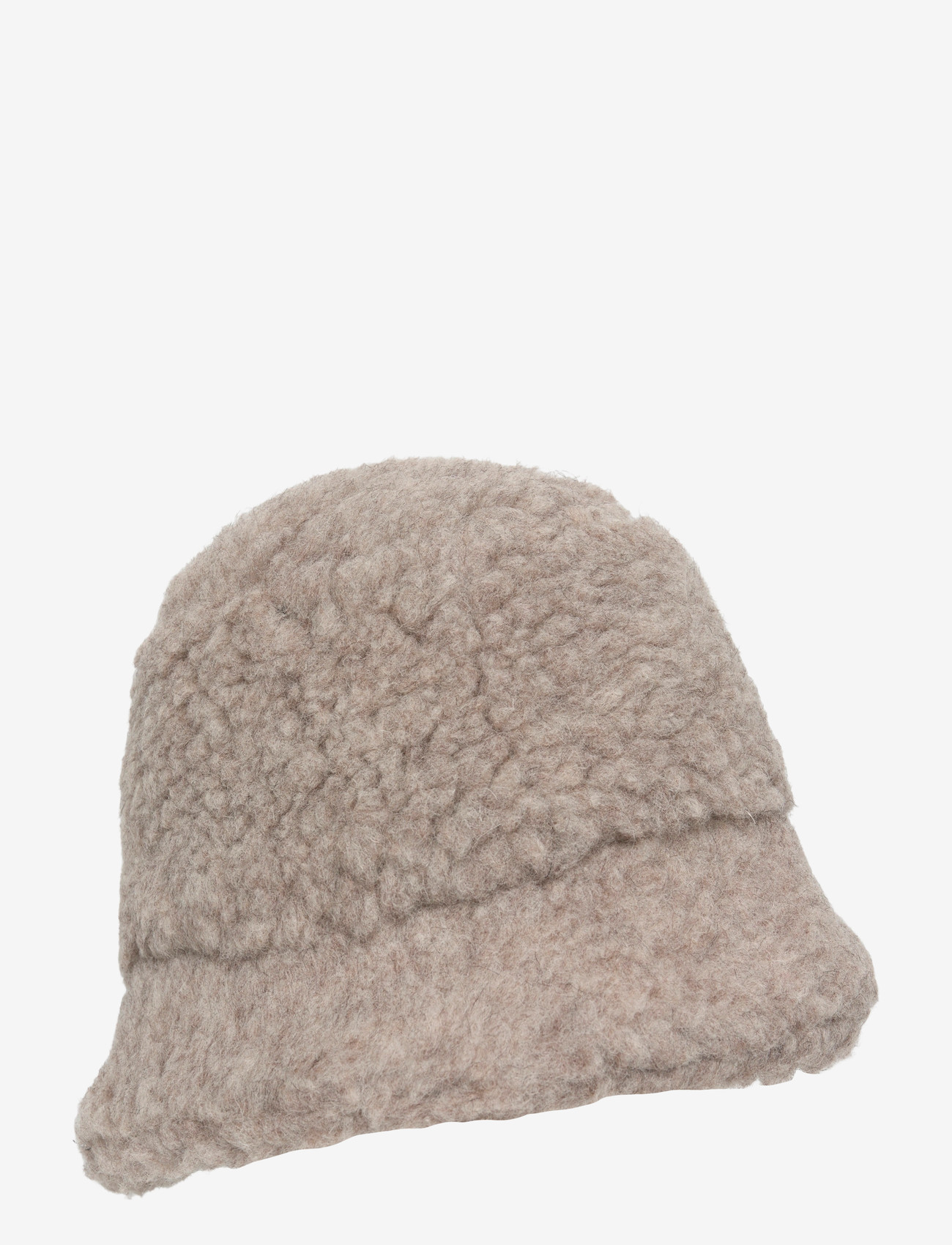 Huttelihut - Bucket Hat Wool Teddy - camel melange - 0