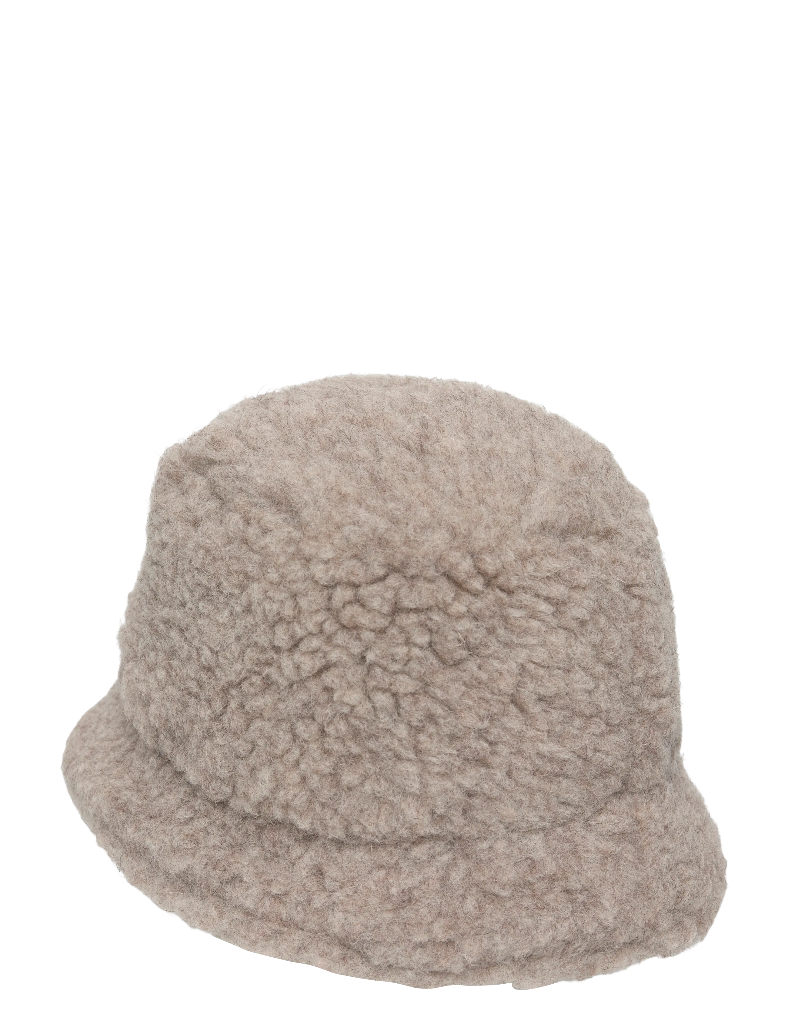 Huttelihut - Bucket Hat Wool Teddy - camel melange - 1