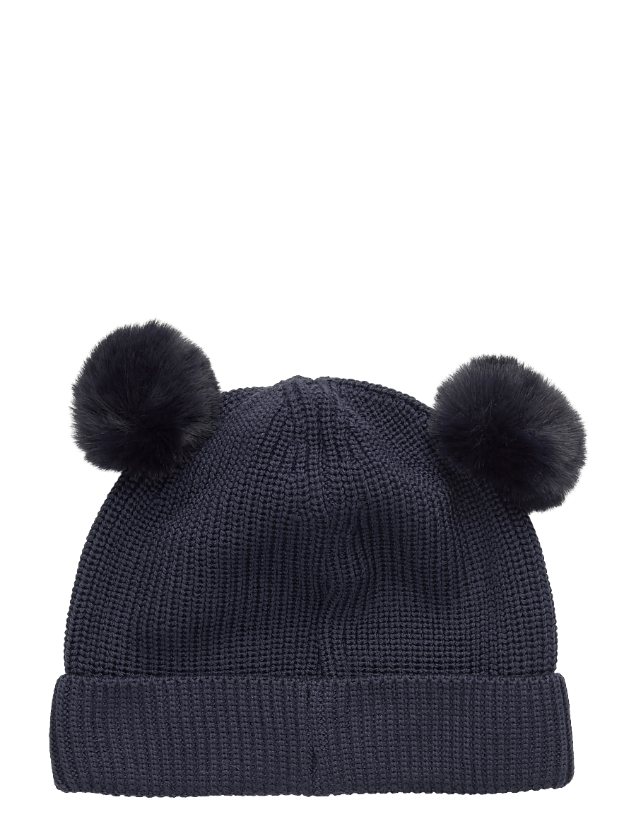 Huttelihut - Beanie Wool Knit Pompoms - overture - 1