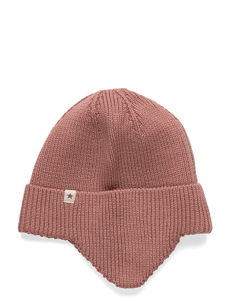 Huttelihut - Hat Wool Knit Windstop - burlwood - 0