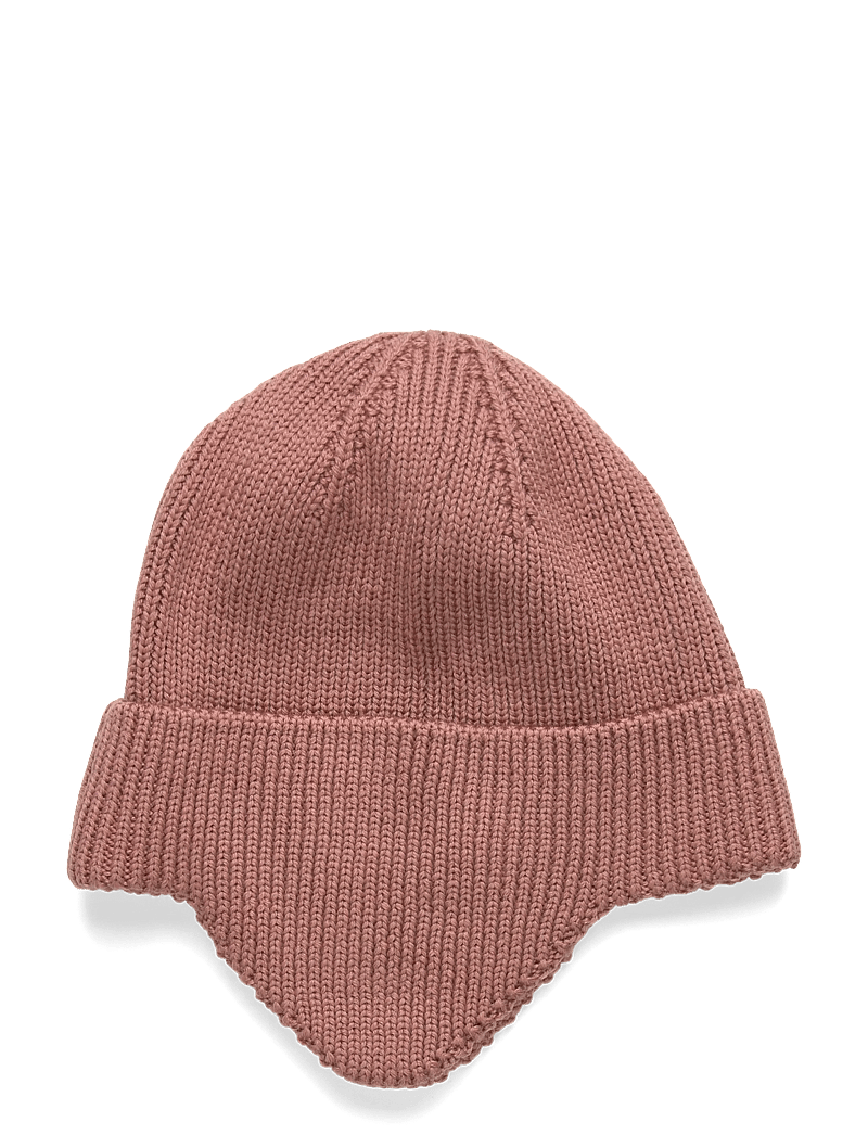 Huttelihut - Hat Wool Knit Windstop - burlwood - 1