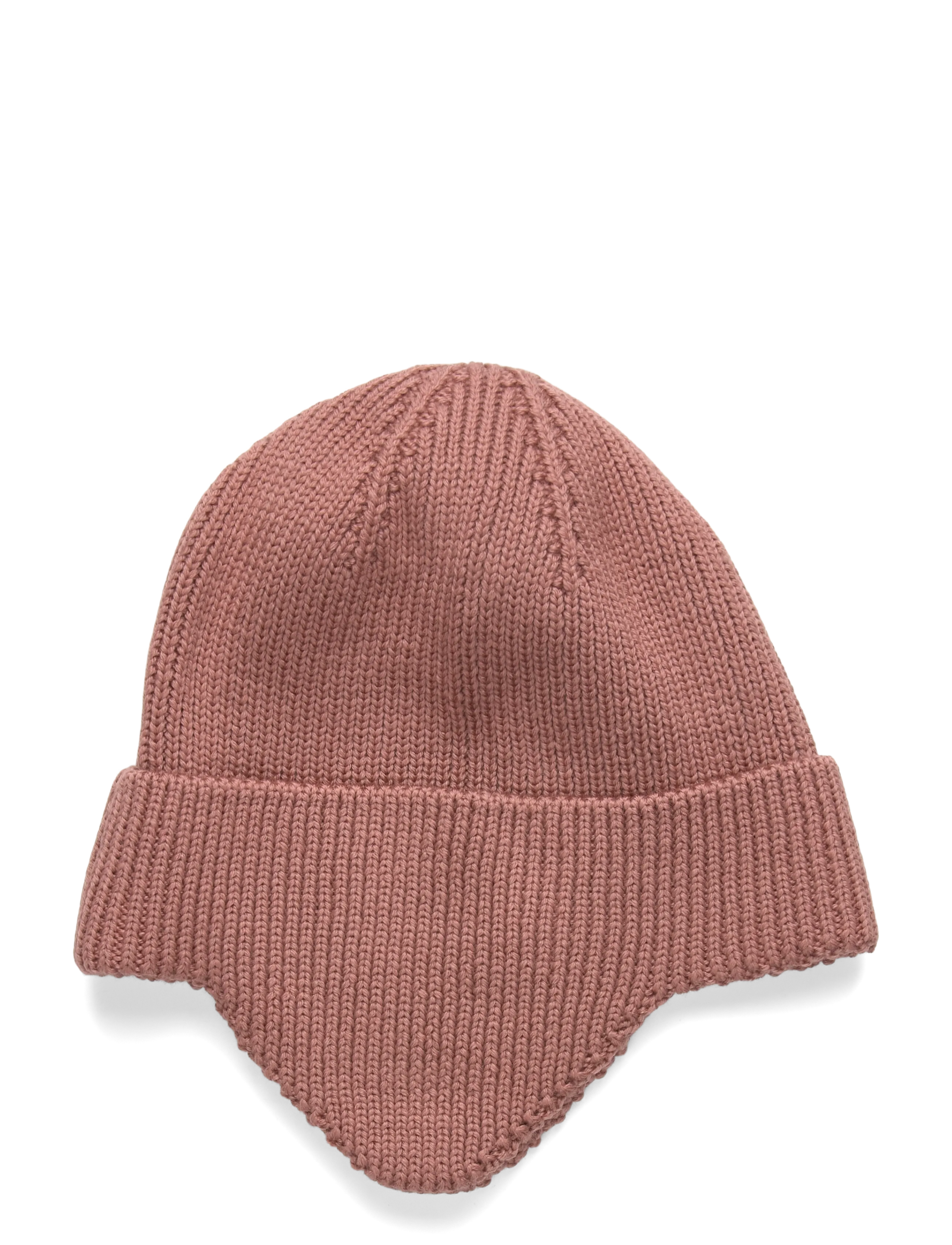 Huttelihut - Hat Wool Knit Windstop - burlwood - 1