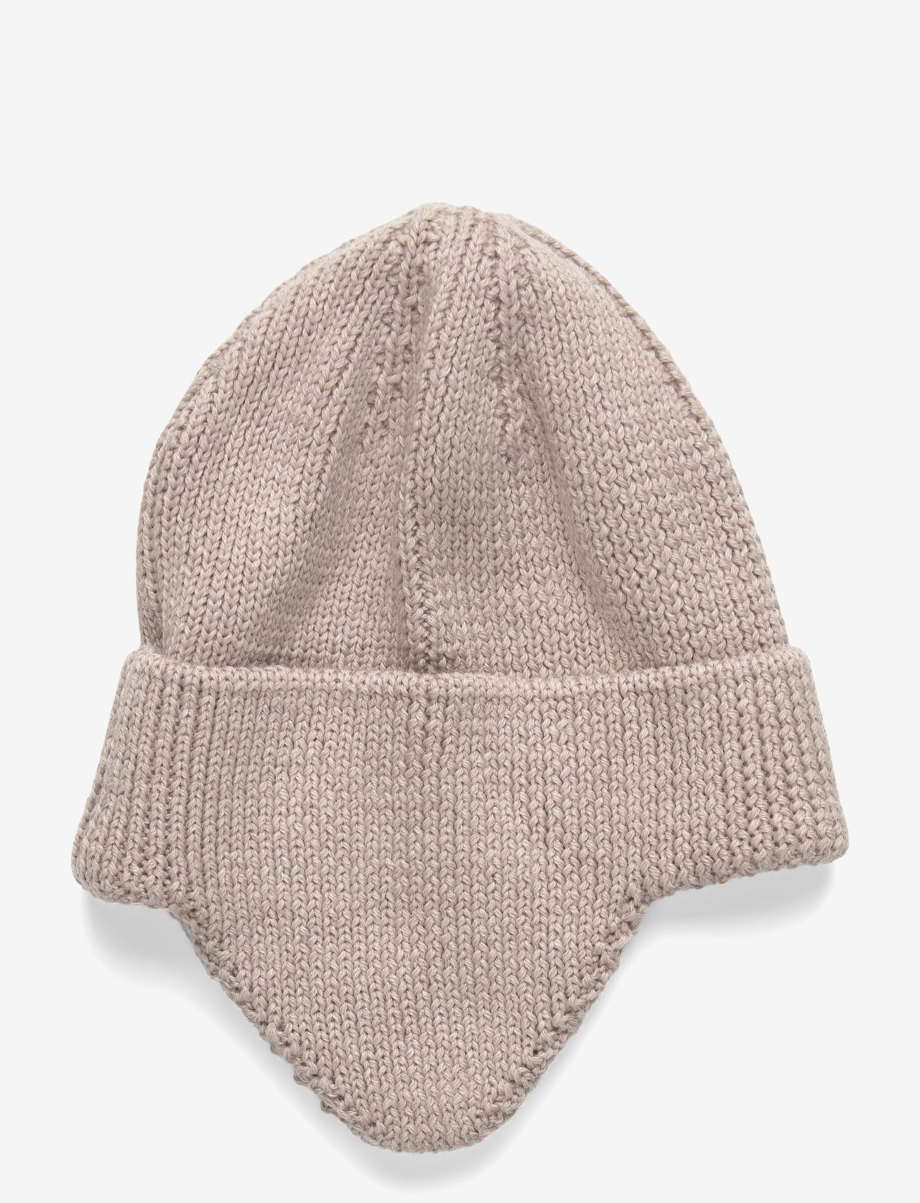 Huttelihut - Hat Wool Knit Windstop - accessories - camel melange - 1