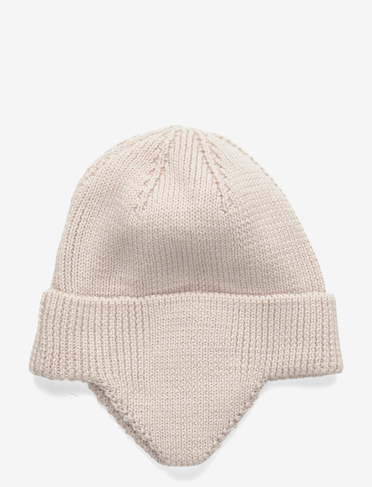 Huttelihut - Hat Wool Knit Windstop - sand melange - 1
