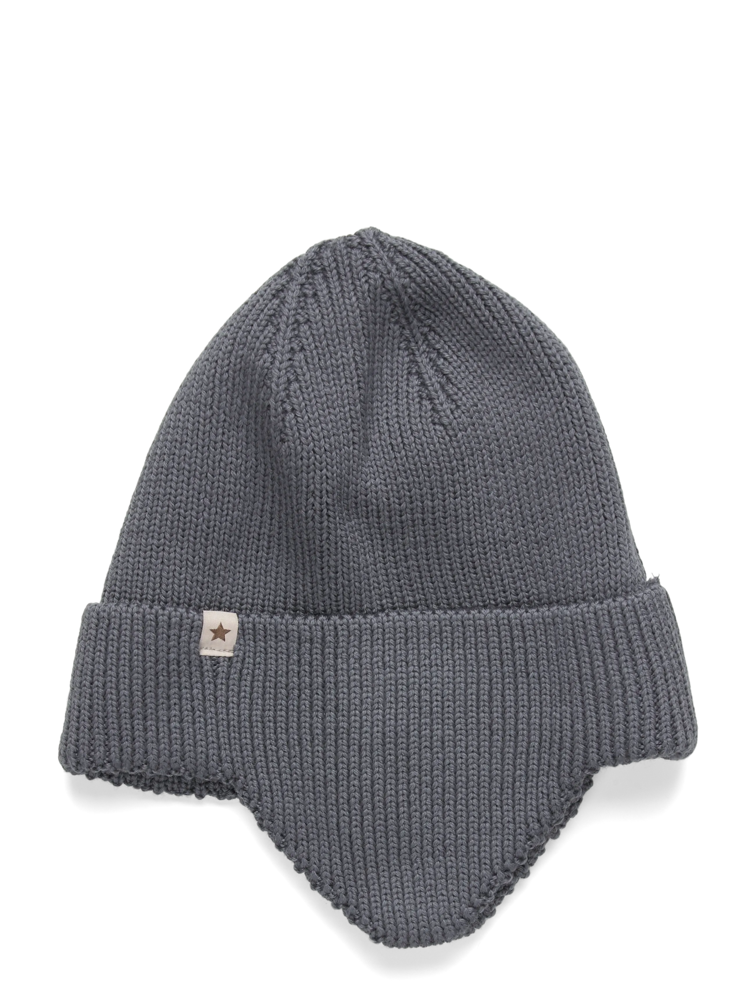 Huttelihut Hat Wool Knit Windstop - Vinterhuer - TURBULENCE / grey