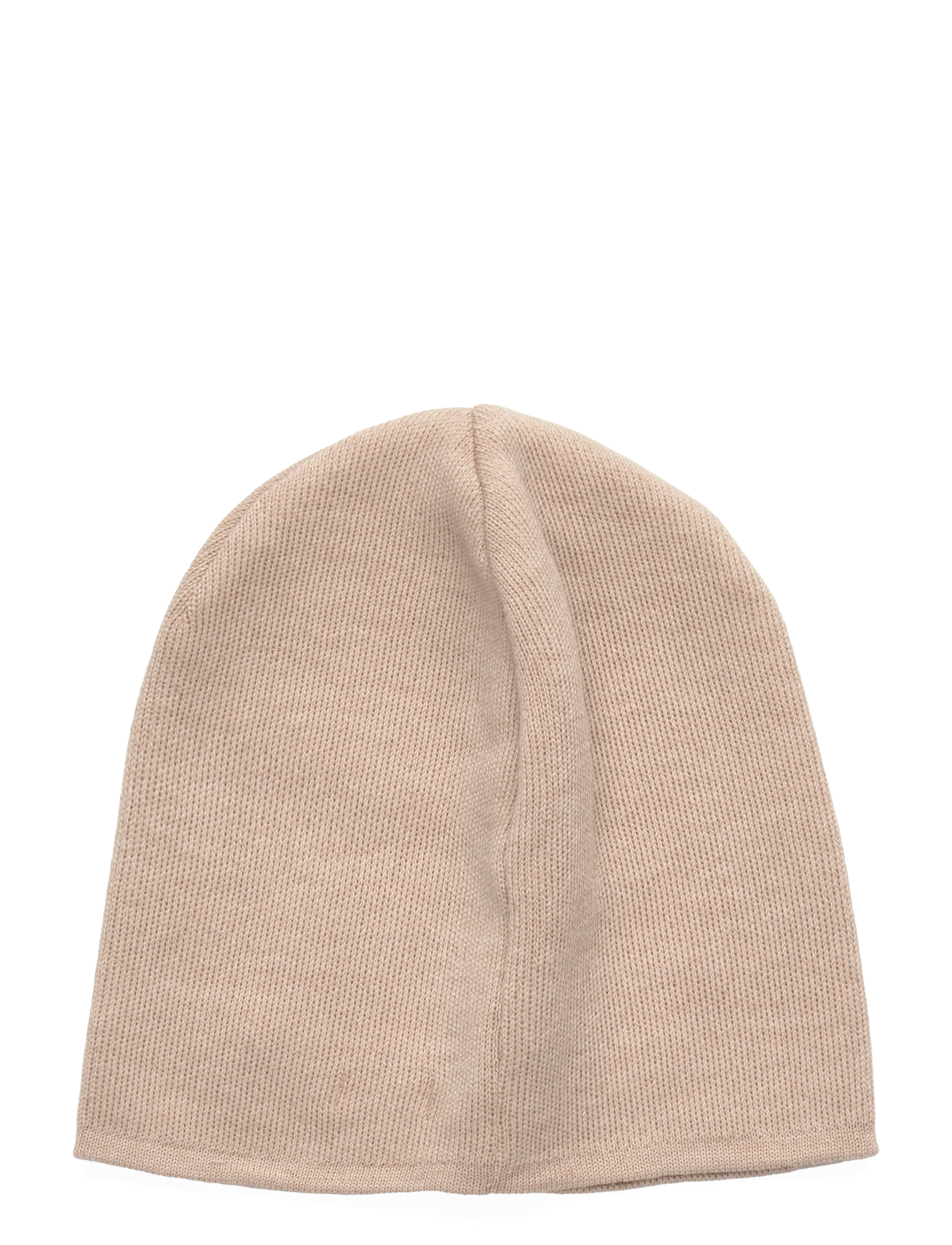 Huttelihut - Beanie Solid Wool Knit - sand melange - 1