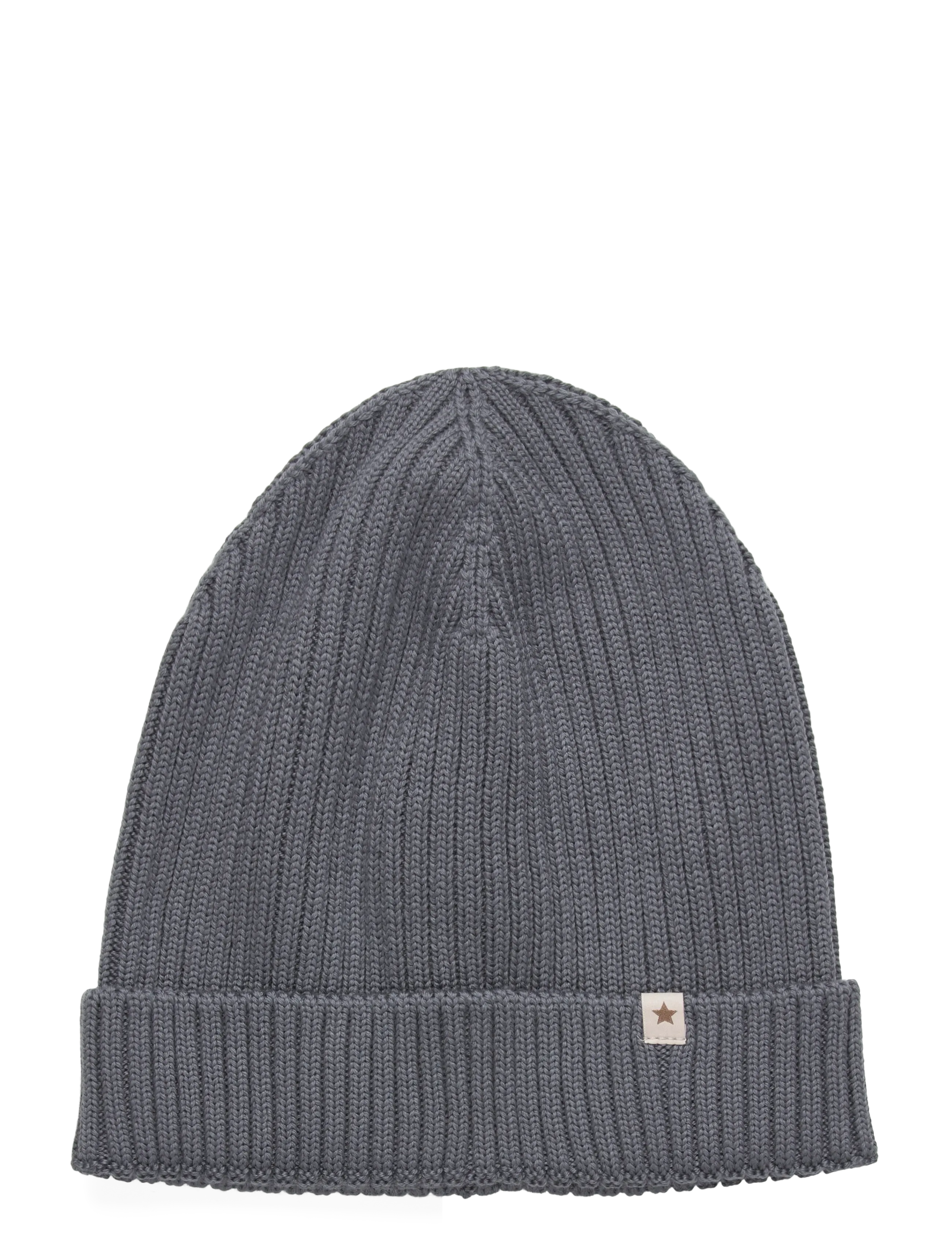 Huttelihut Beanie Wool Knit Dino, 8-10Y, Hats, Grau - Beanie, Kinder