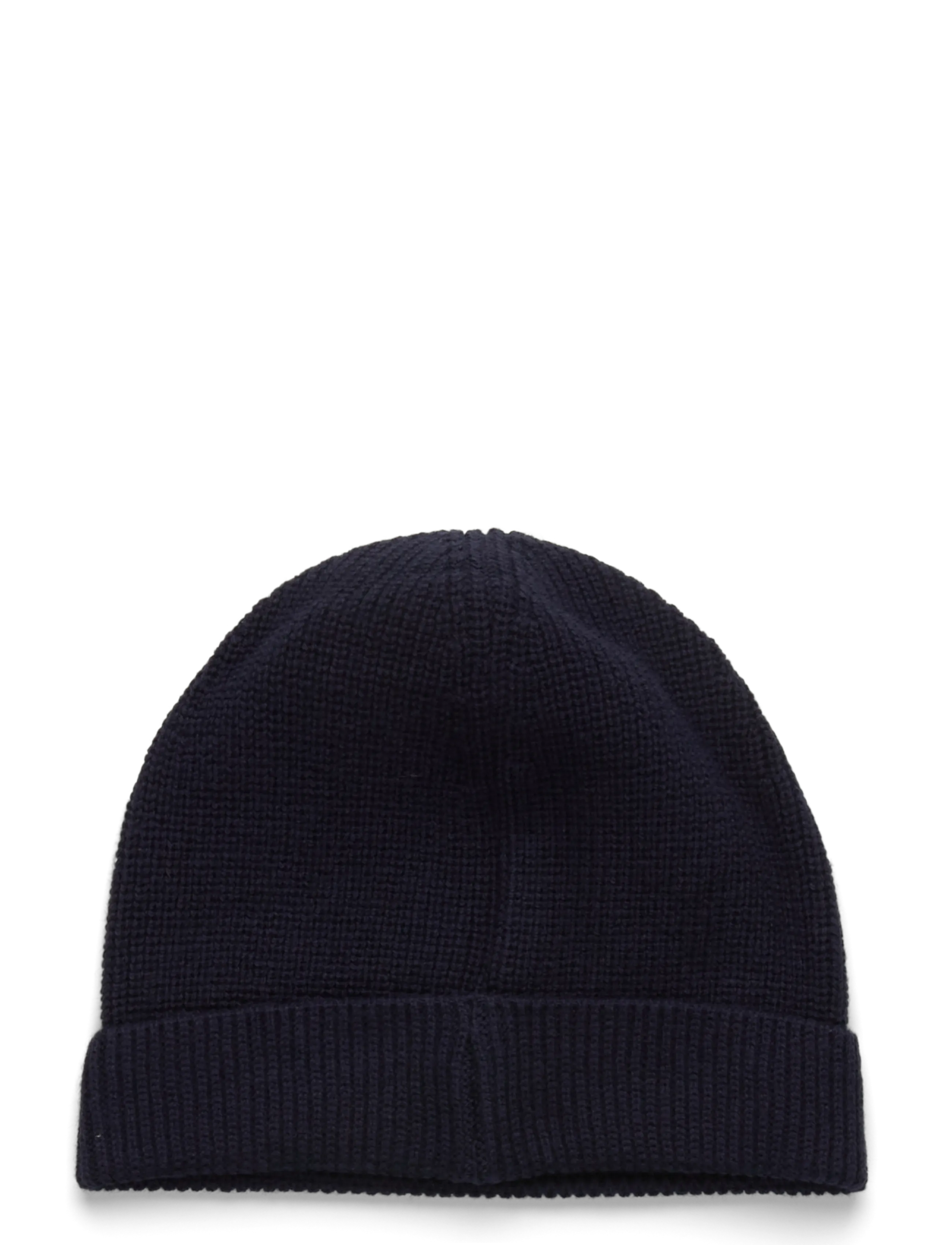 Huttelihut - Beanie Wool Knit - dark navy - 1