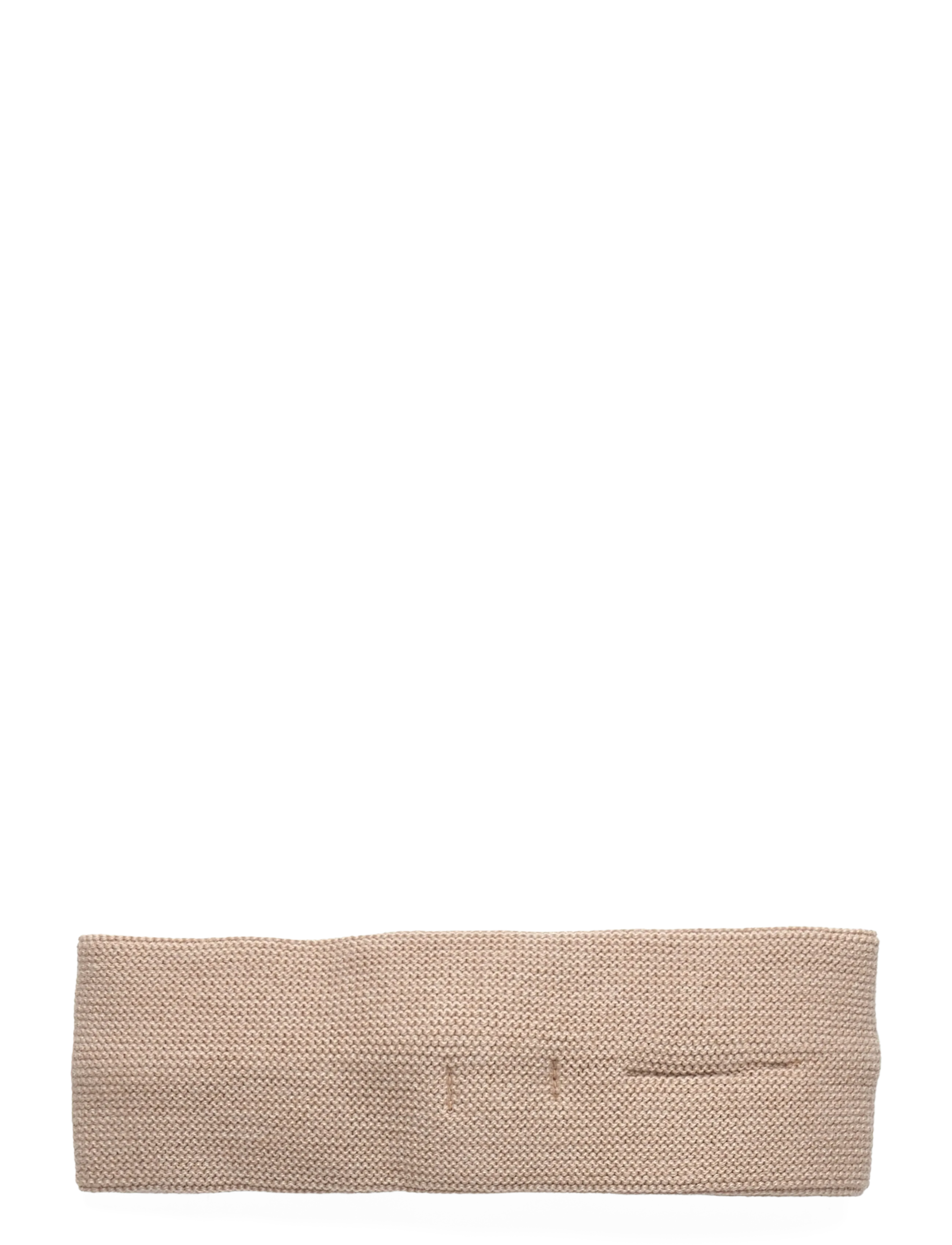 Huttelihut - Headband Wool Knit - sand melange - 1