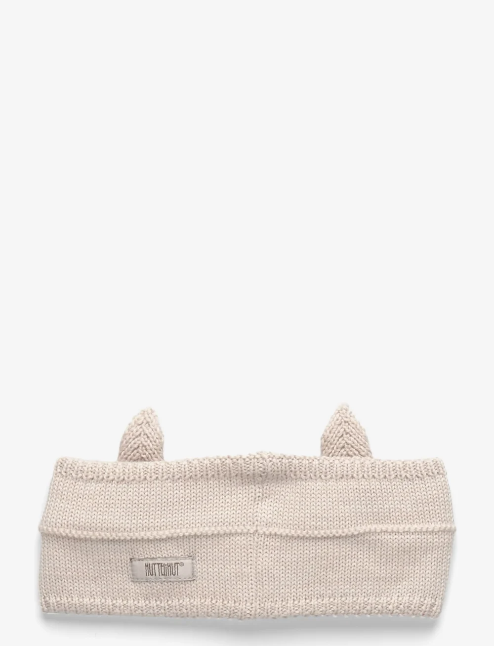 Huttelihut - Headband Wool Knit - pandebånd - sand melange - 1