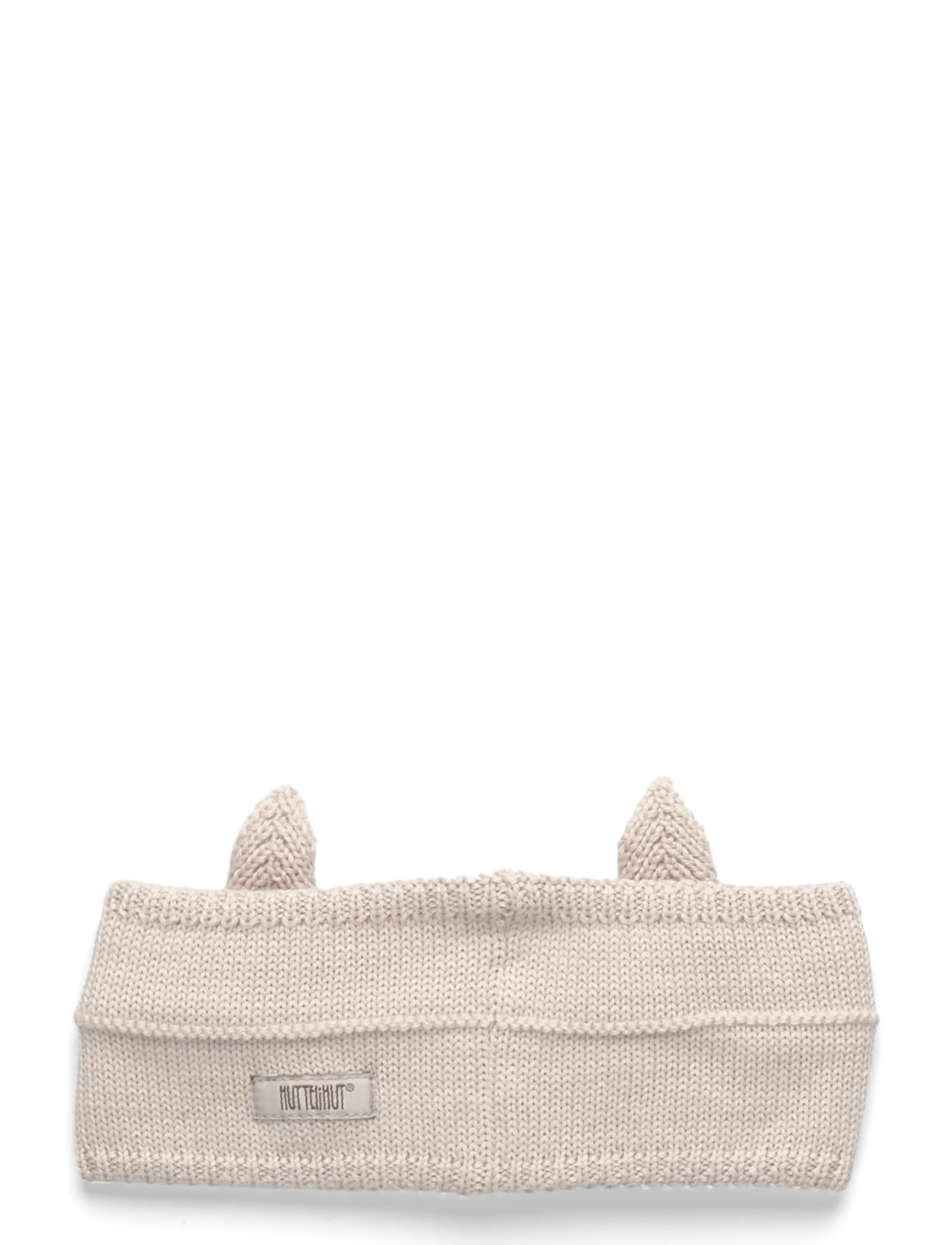 Huttelihut - Headband Wool Knit - sand melange - 1
