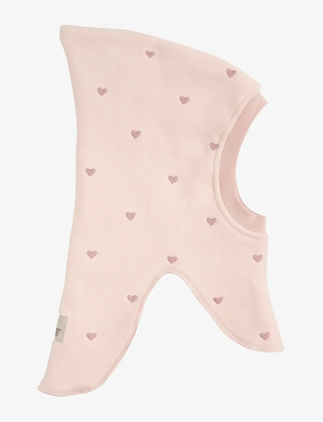 Huttelihut - Balaclava Fleece Emb. w. Lin - vinter tilbehør - peach blush - 0