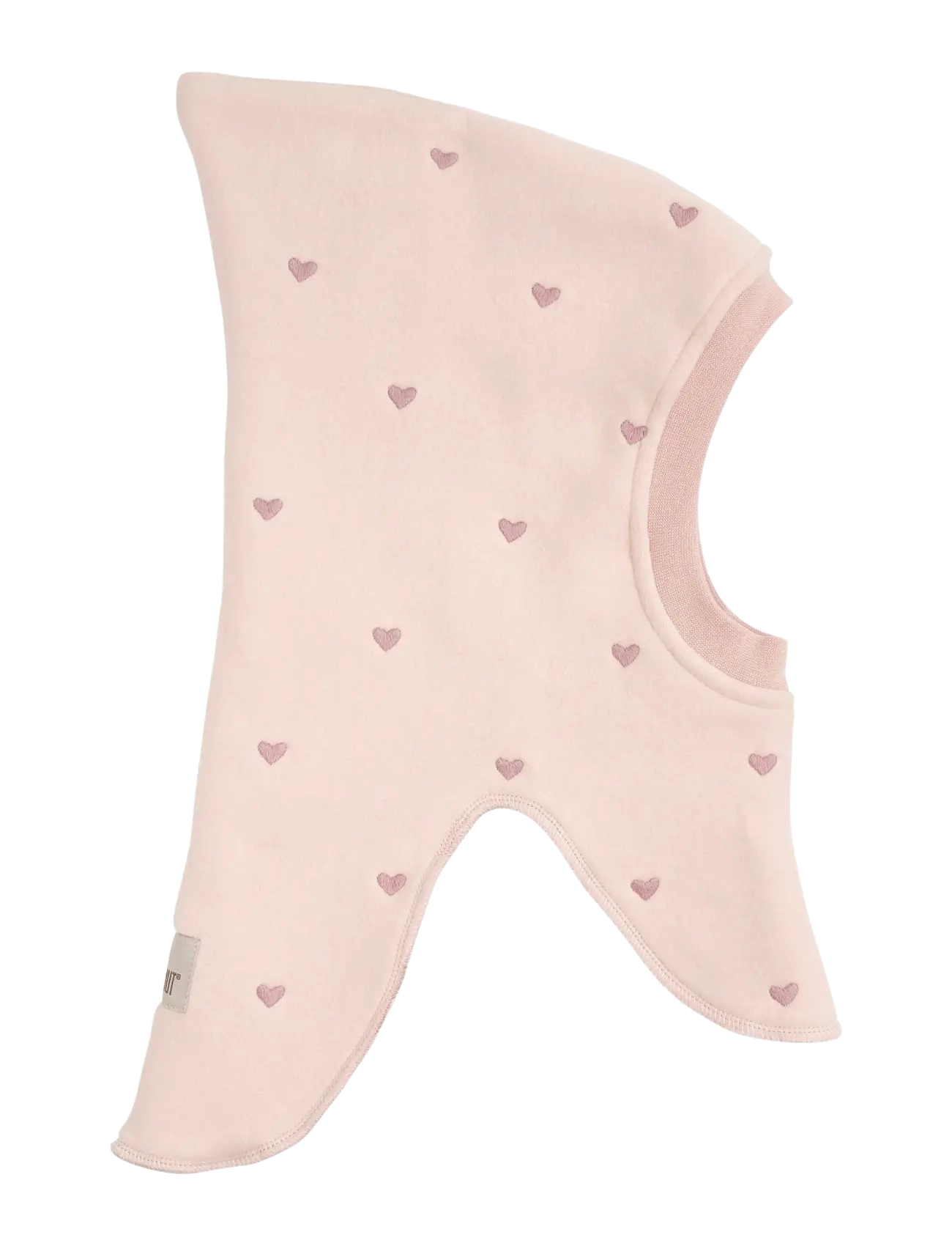 Huttelihut Balaclava Fleece Emb. w. Lin - Huttelihut - PEACH BLUSH / pink/rose