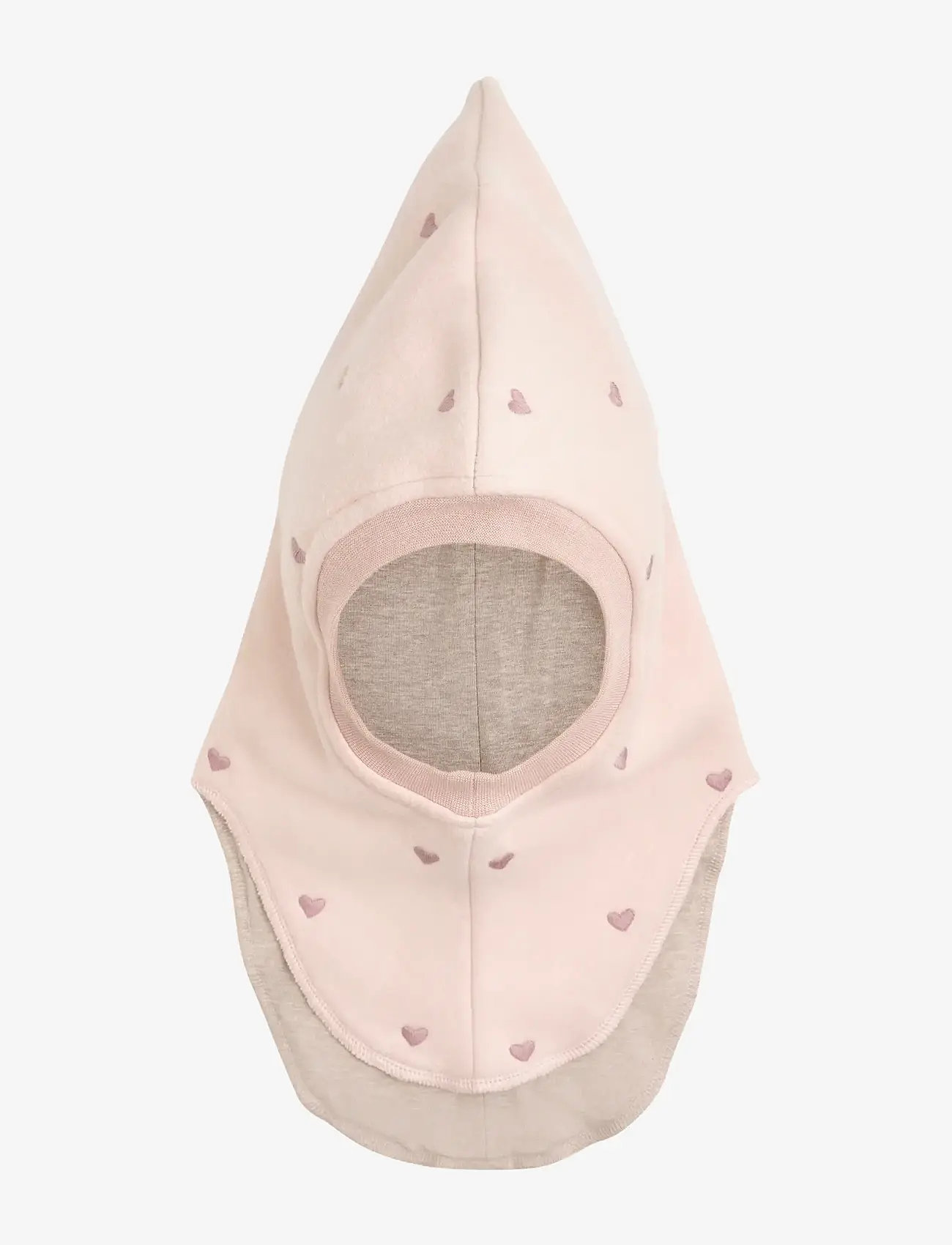 Huttelihut - Balaclava Fleece Emb. w. Lin - vinter tilbehør - peach blush - 1