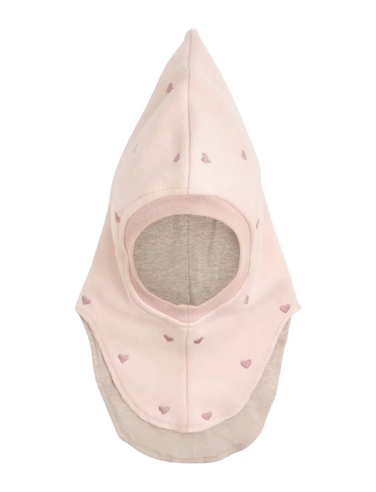 Huttelihut - Balaclava Fleece Emb. w. Lin - winter accessories - peach blush - 1