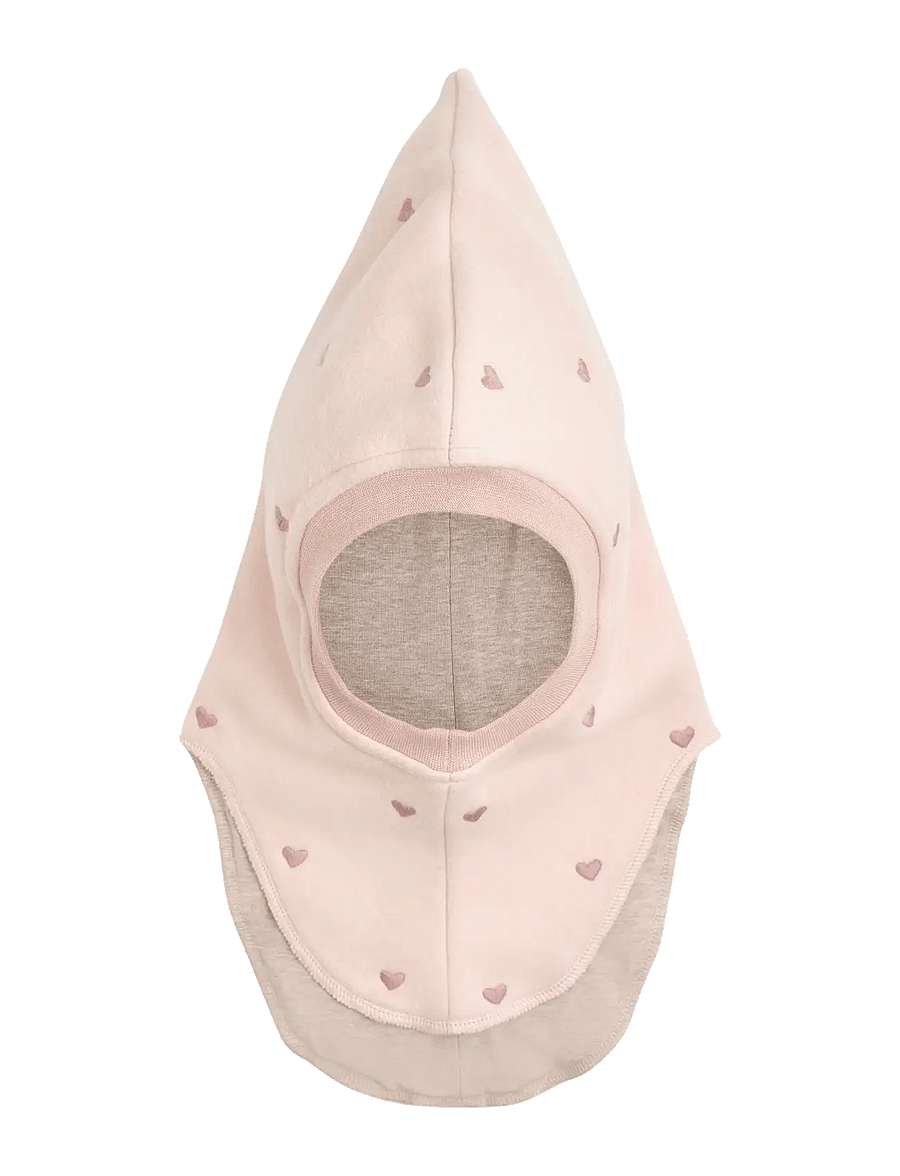 Huttelihut - Balaclava Fleece Emb. w. Lin - winteraccessoires - peach blush - 1