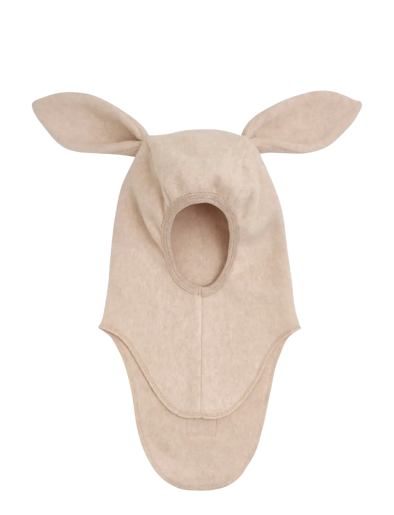 Huttelihut Balaclava Ears Cotton Fleece - Huttelihut - CAMEL MELANGE / beige