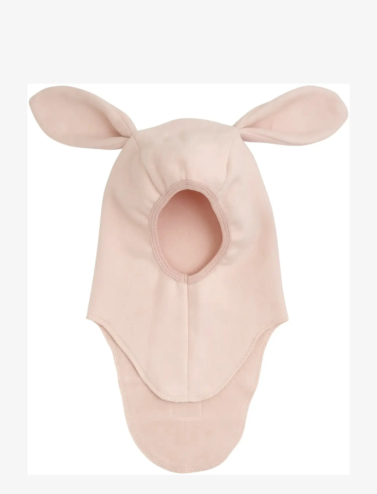 Huttelihut - Balaclava Ears Cotton Fleece - vinter tilbehør - peach blush - 1