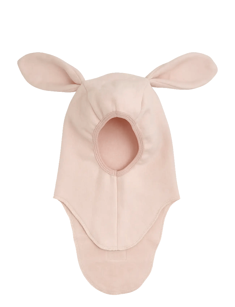 Huttelihut - Balaclava Ears Cotton Fleece - vinter tilbehør - peach blush - 1