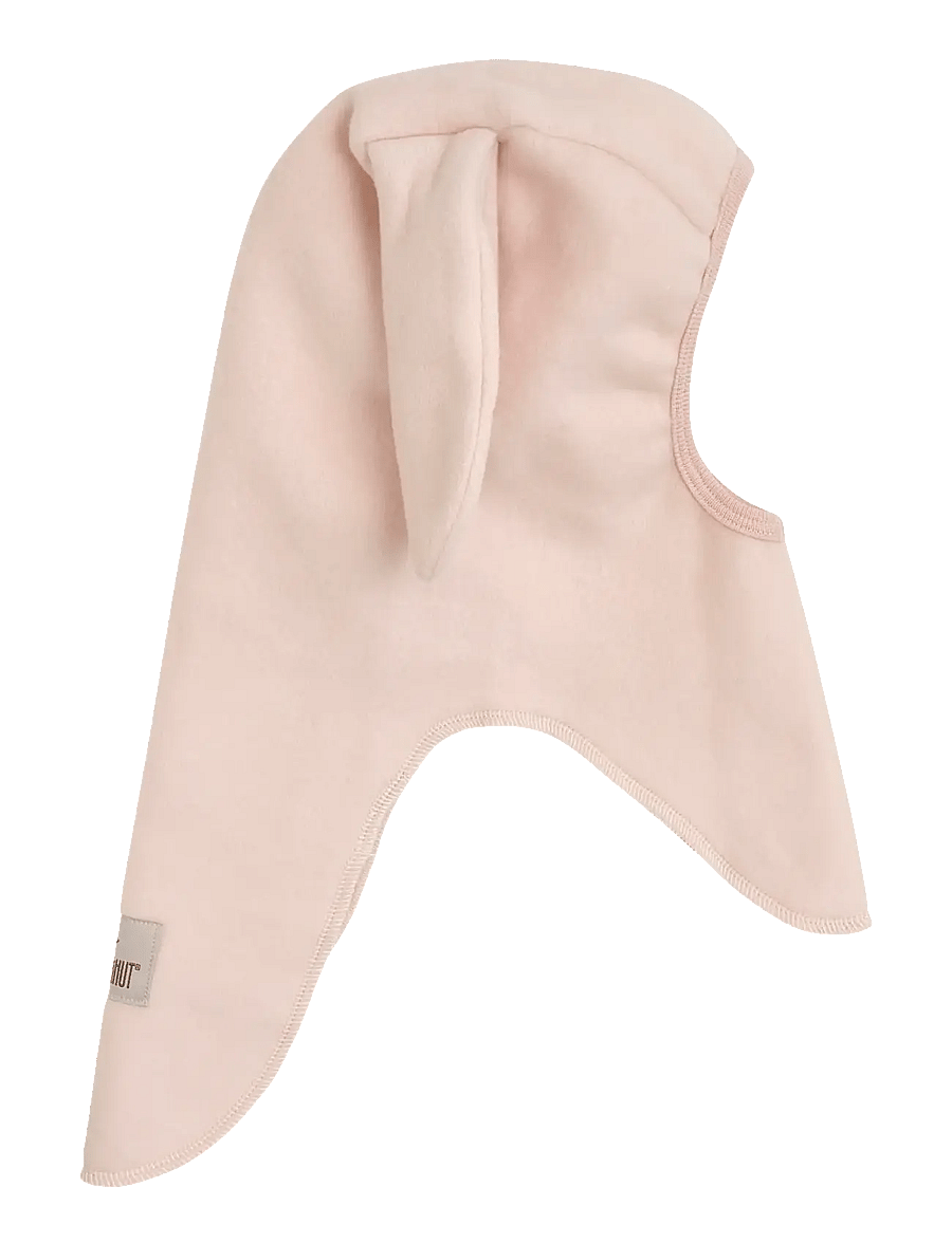 Huttelihut - Balaclava Ears Cotton Fleece - talveaksessuaarid - peach blush - 2