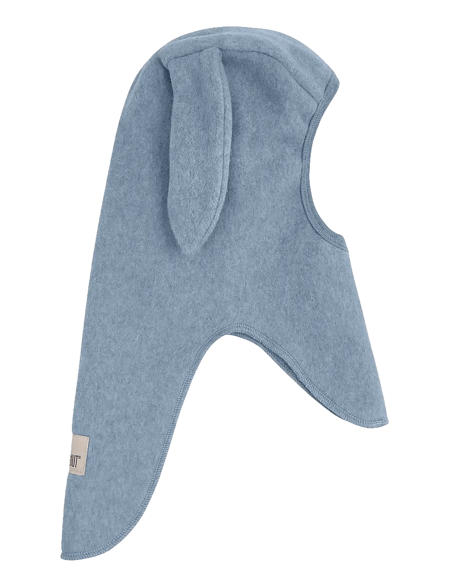 Huttelihut - Balaclava Ears Cotton Fleece - talveaksessuaarid - windward blue - 2