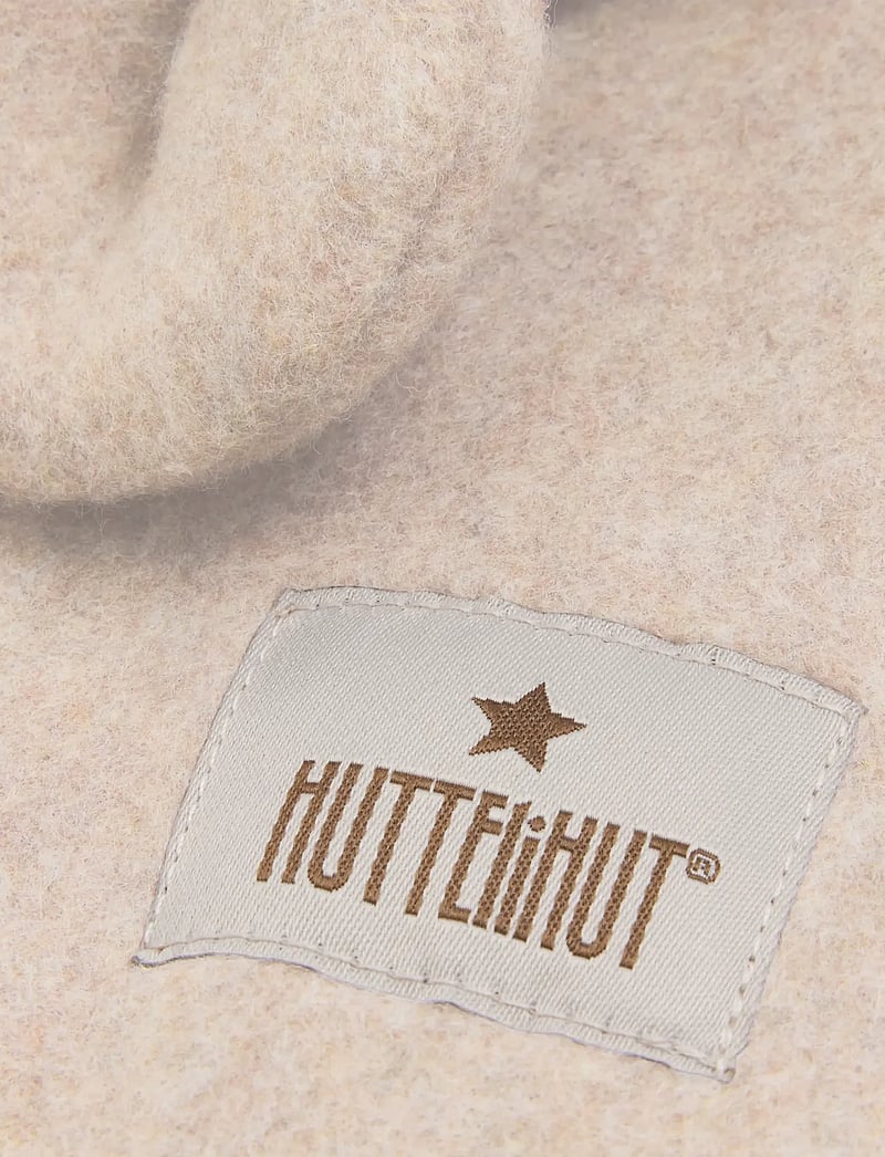 Huttelihut - Balaclava Ears Cotton Fleece - vinter tilbehør - camel melange - 2